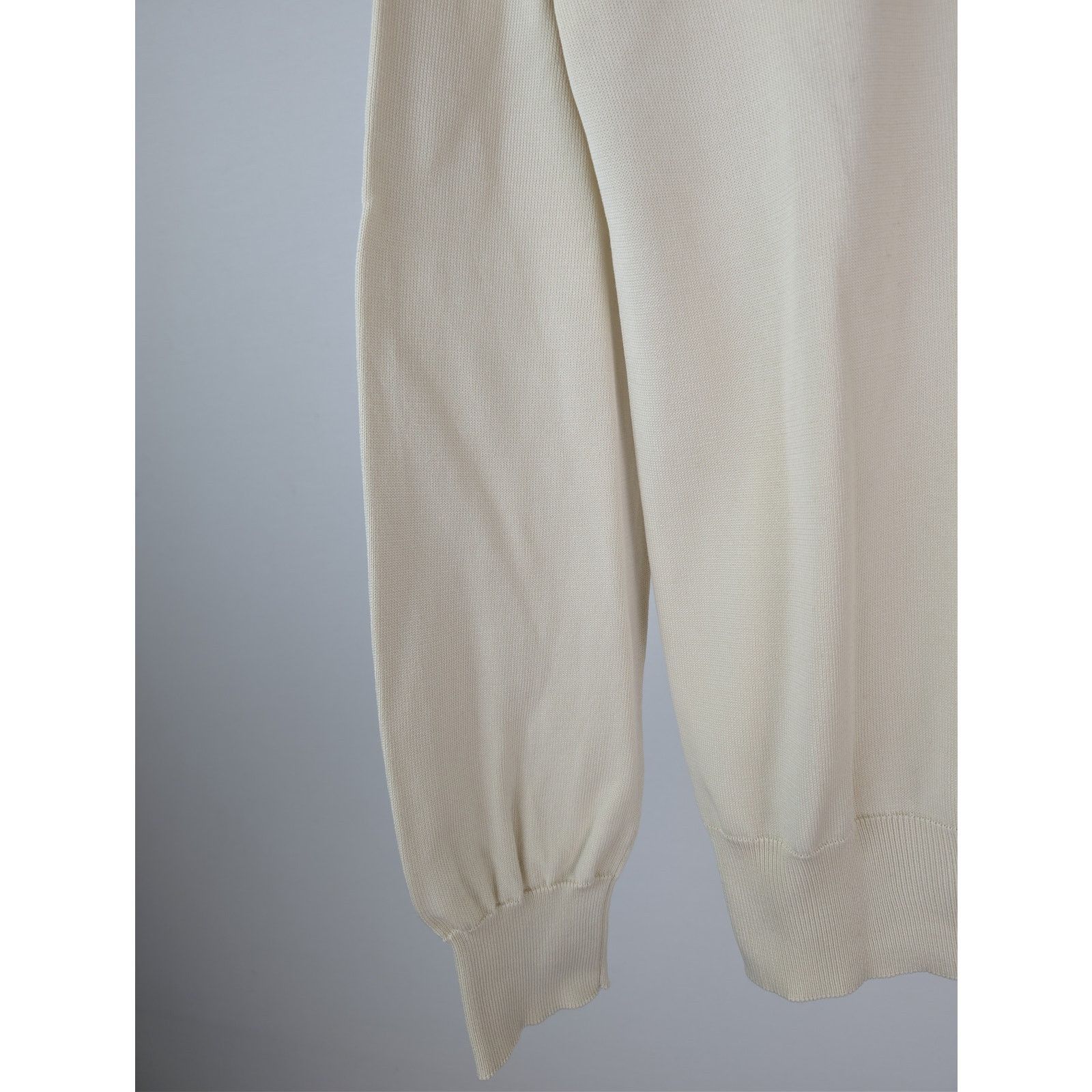 Bottega Veneta o1rshd1 Cashmere Mock-Neck Knit Sweater in Cream Size US S / EU 44-46 / 1 - 6 Thumbnail