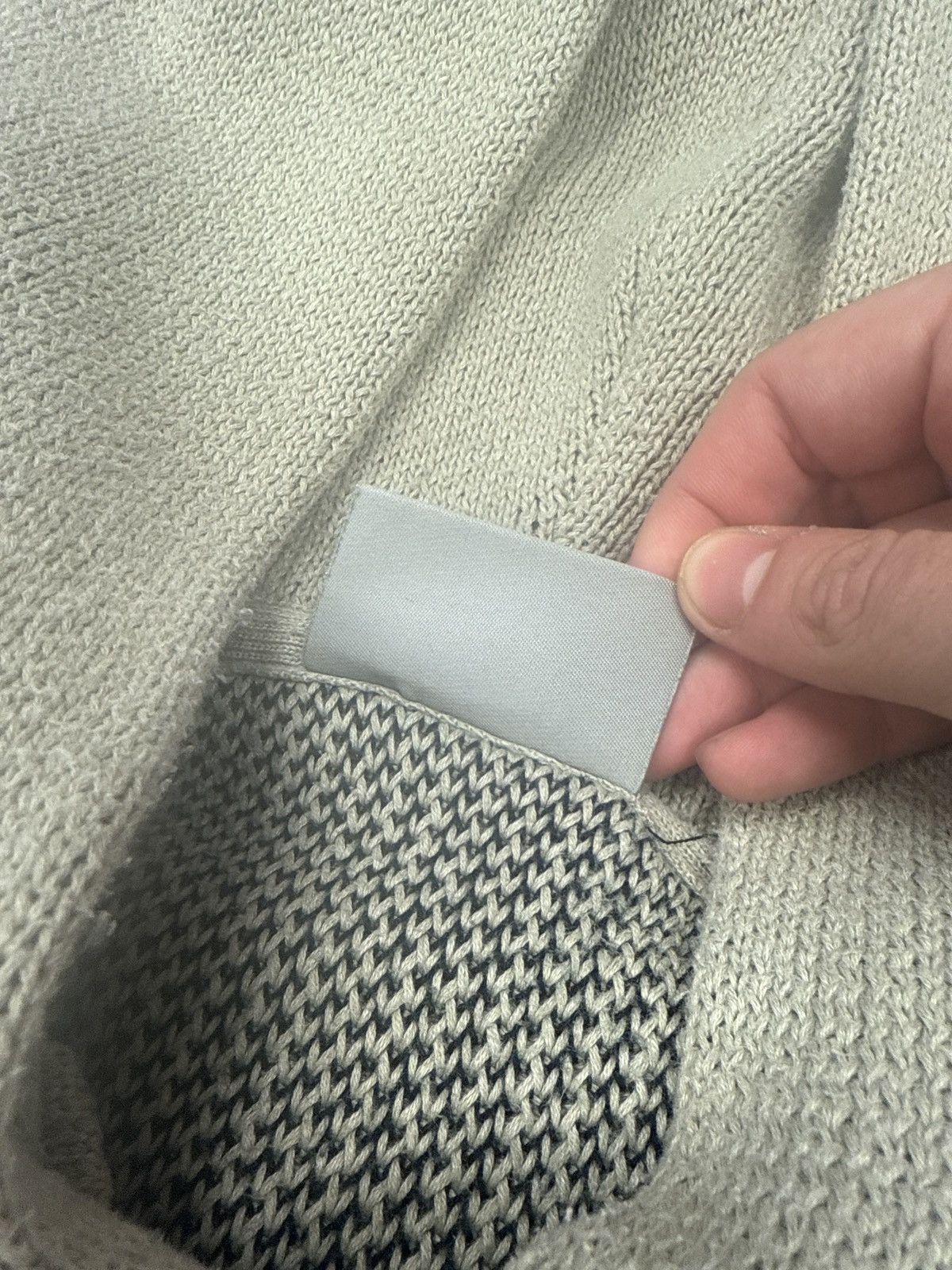 Essentials Fear of god essentials olive knitted hooded sweatshirt xl Size US XL / EU 56 / 4 - 6 Thumbnail