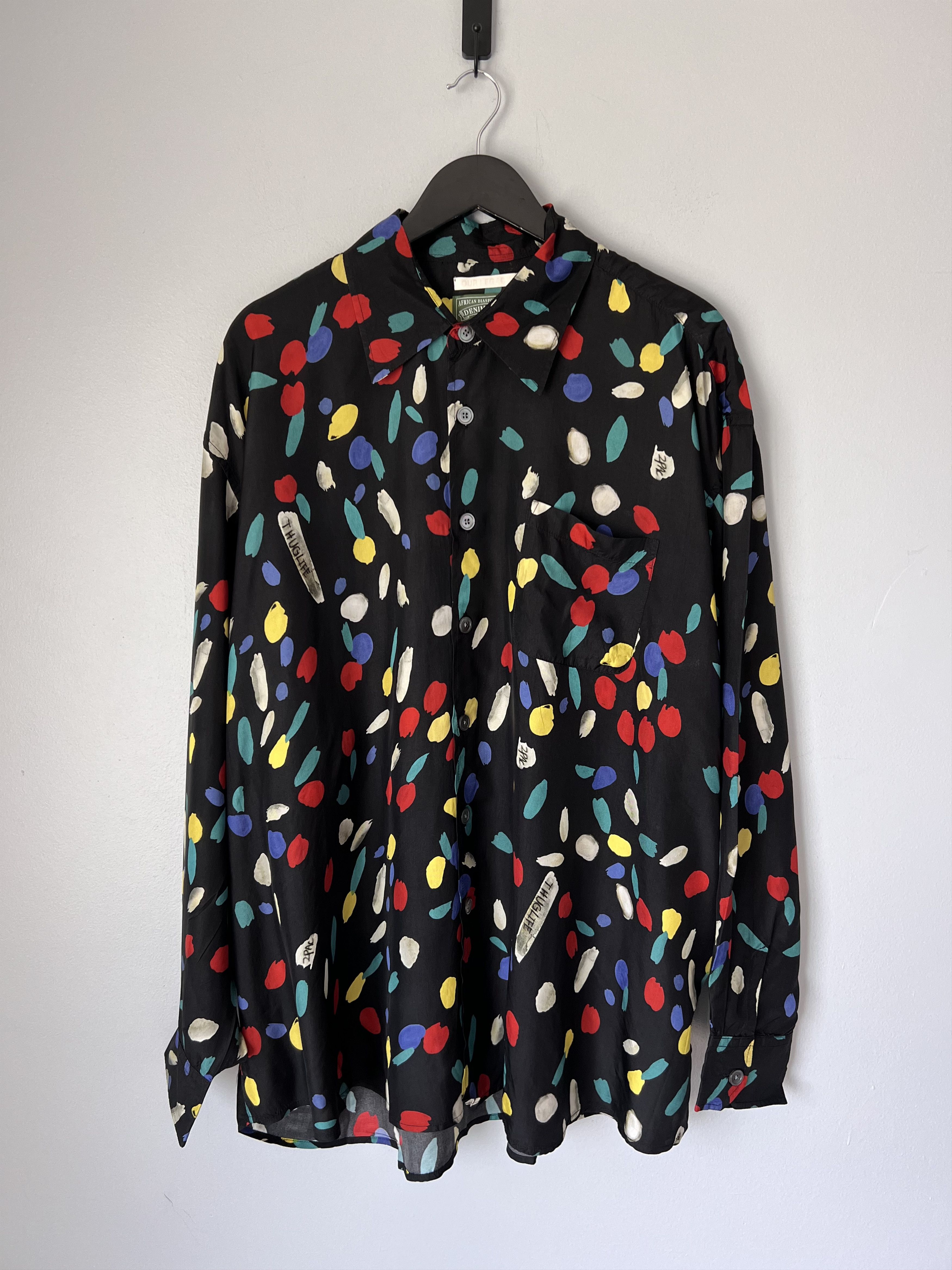 Our Legacy Borrowed Shirt Big Lumbercheck Print | Grailed