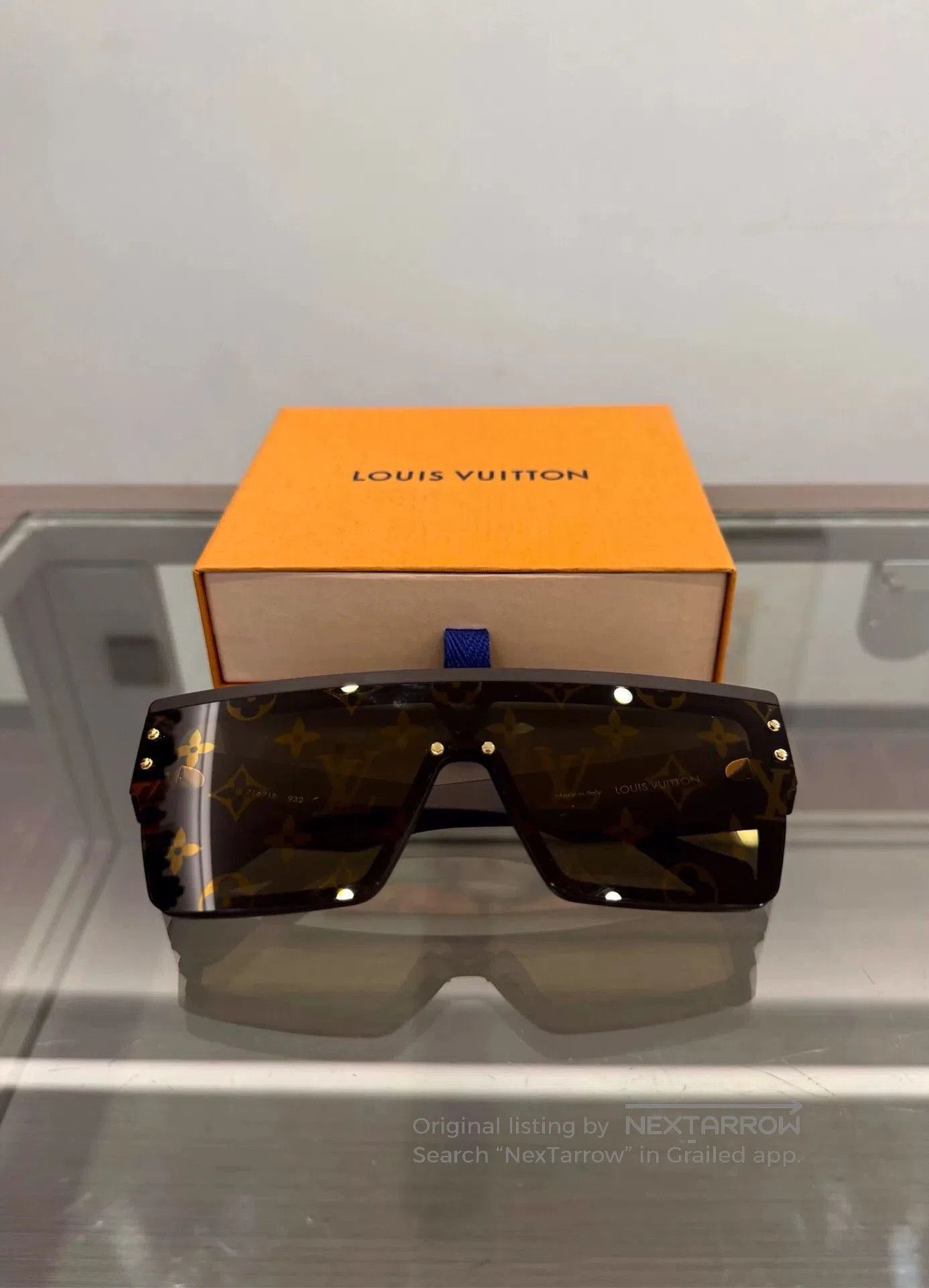 Louis Vuitton Louis Vuitton Waimea L Square Sunglasses. Size ONE SIZE - 3 Thumbnail