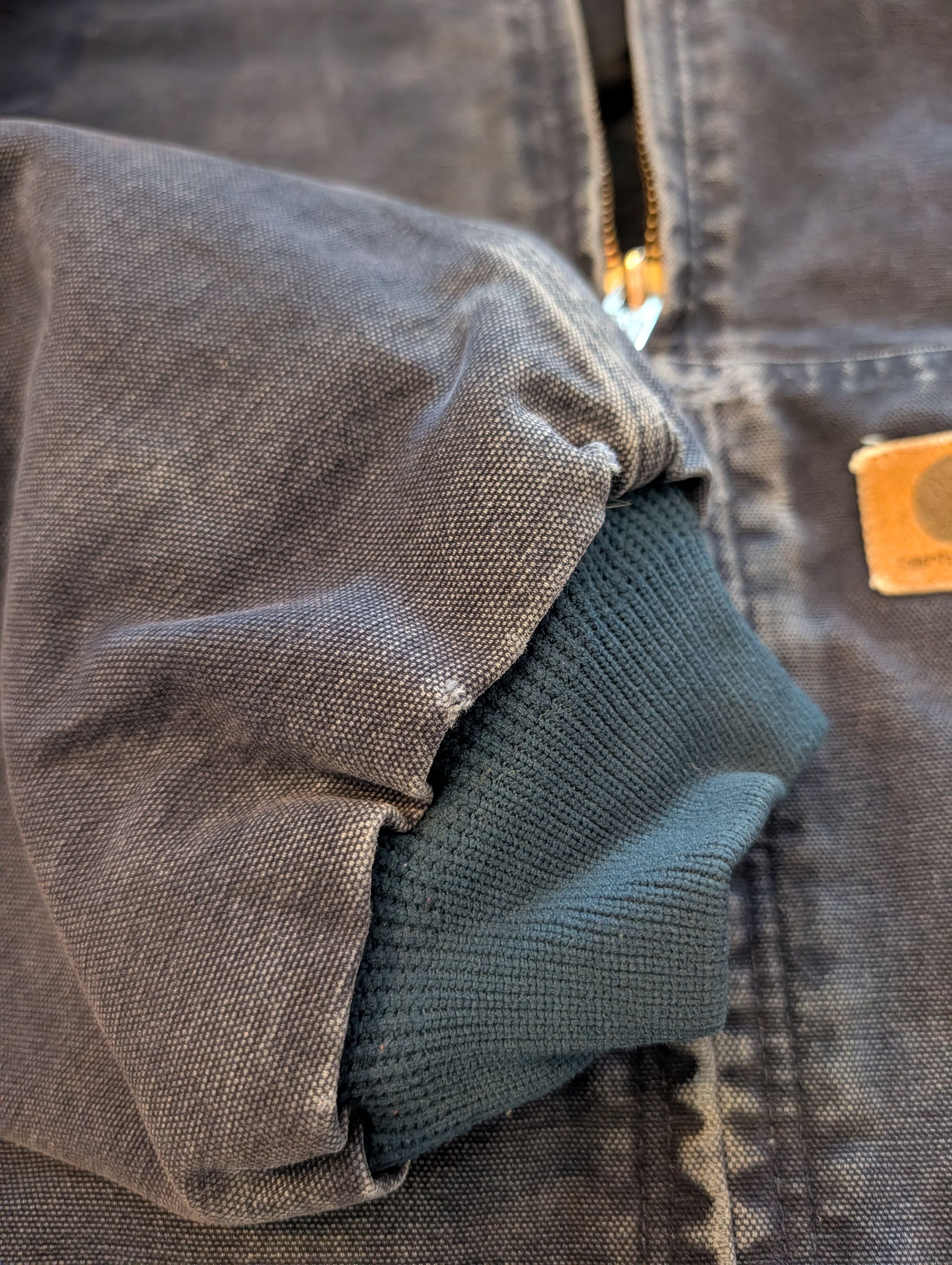Carhartt Vintage Carhartt J130 MDT Sandstone Active Jacket Midnight Size US XXL / EU 58 / 5 - 10 Thumbnail