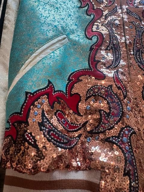 Gucci GUCCI Sequin embroidered bomber jacket Size US M / EU 48-50 / 2 - 7 Thumbnail