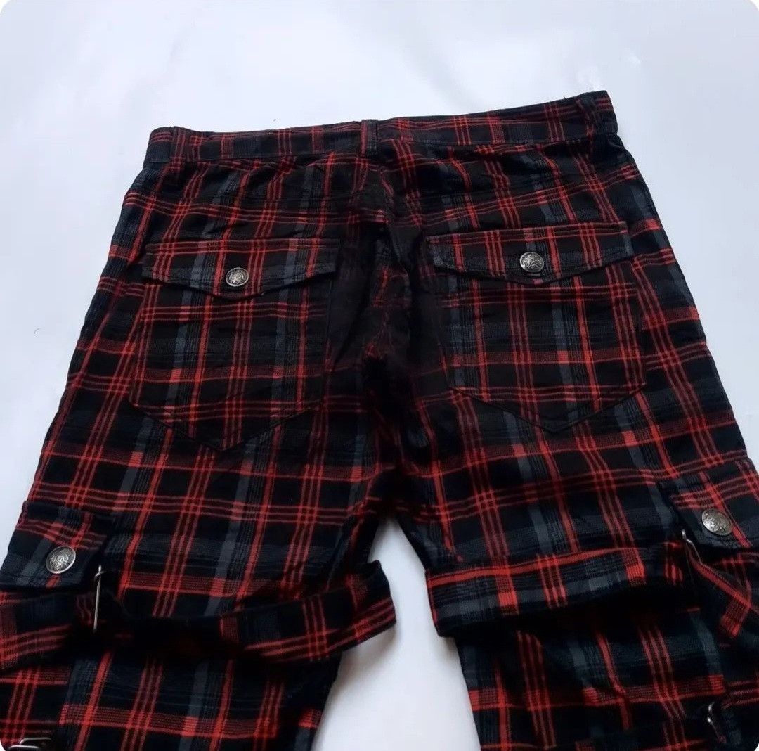 Japanese Brand × Seditionaries BG-SHO Tartan Bondage Punk Style Pants Size US 30 / EU 46 - 7 Thumbnail