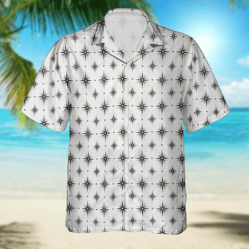 The Unbranded Brand MICRO STARBURST CAMP SHIRT Size US S / EU 44-46 / 1 - 3 Thumbnail