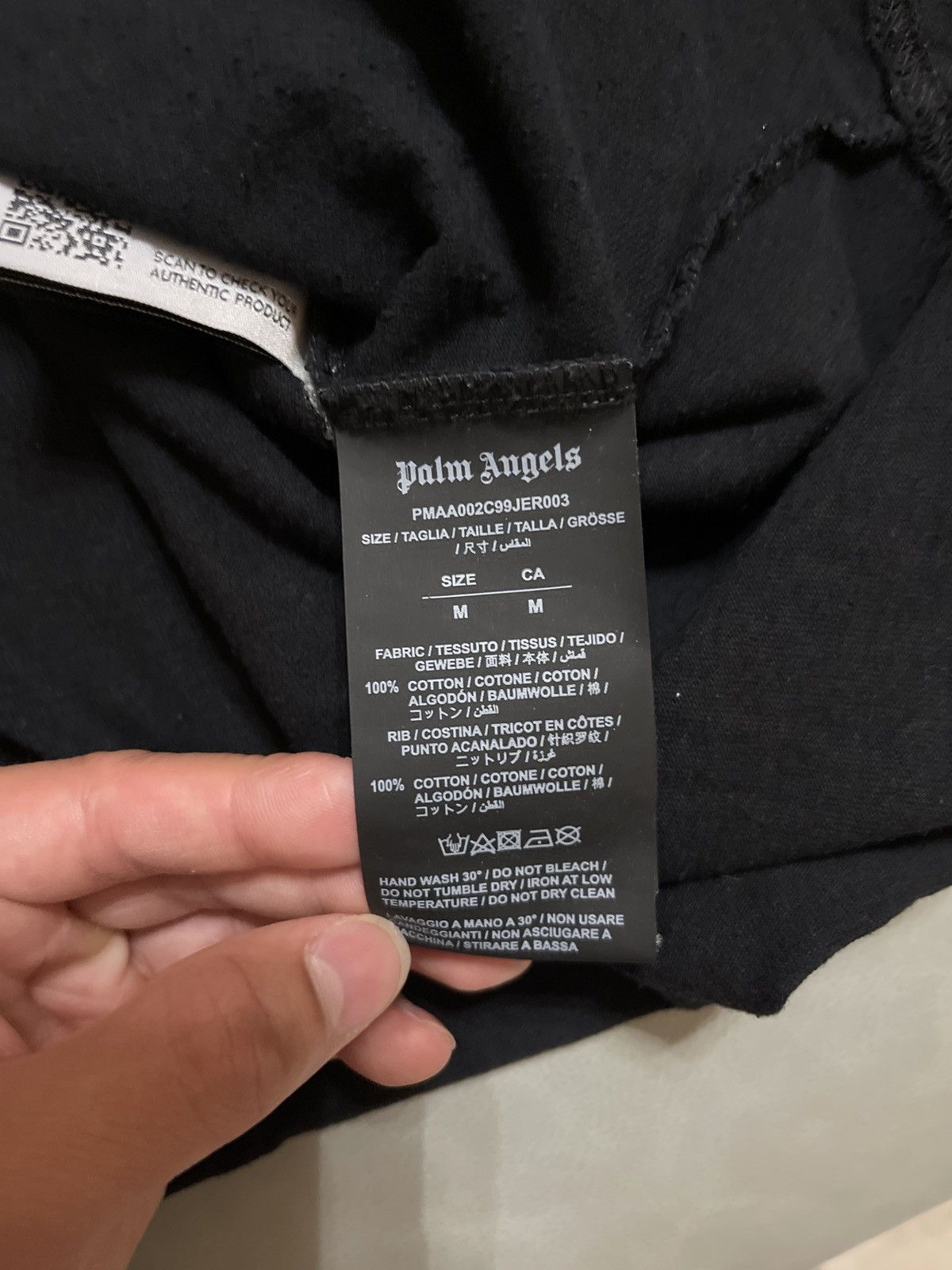 Palm Angels Palm Angel printed Logo tee Size US M / EU 48-50 / 2 - 5 Thumbnail