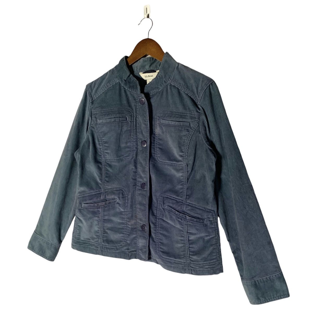 L.L. Bean Vintage L.L.Bean Couduroy Women Jacket Size M Size M / US 6-8 / IT 42-44 - 4 Thumbnail