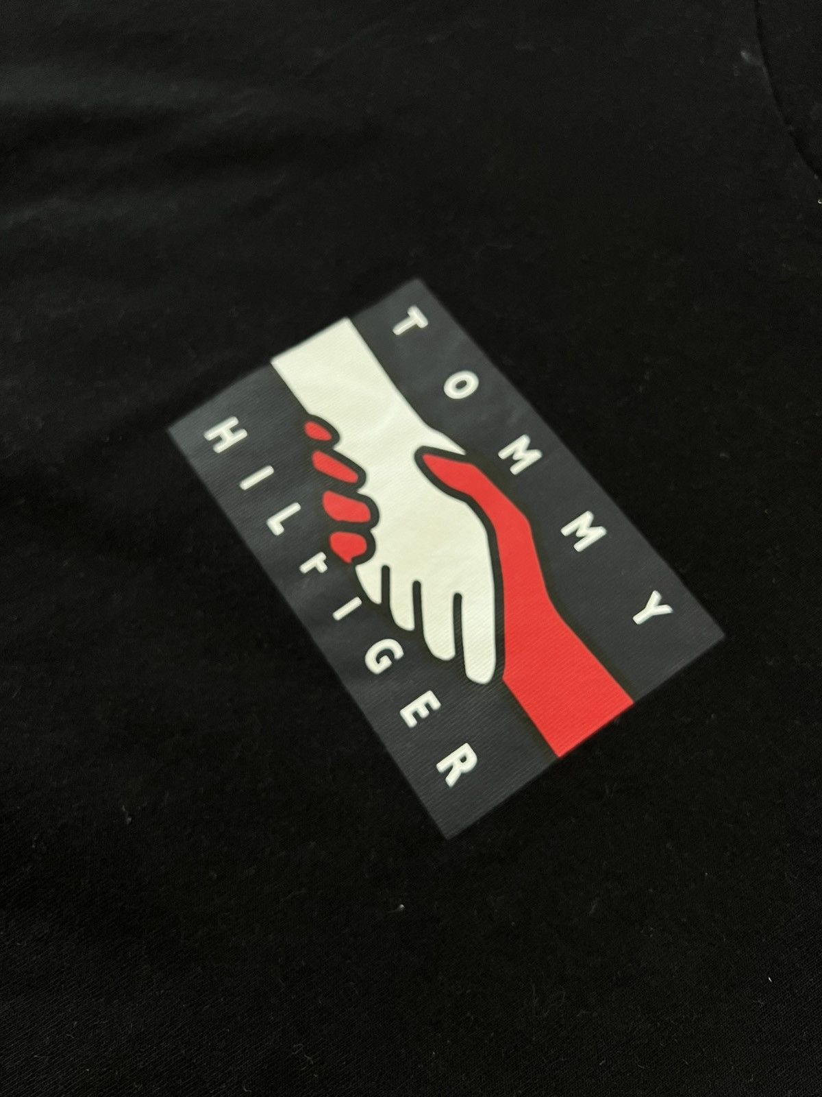 Tommy Hilfiger ‼️TOMMY HILFIGER CAPSULE COLLECTION “One Planet” Big Logo Tee Size US XXL / EU 58 / 5 - 15 Thumbnail
