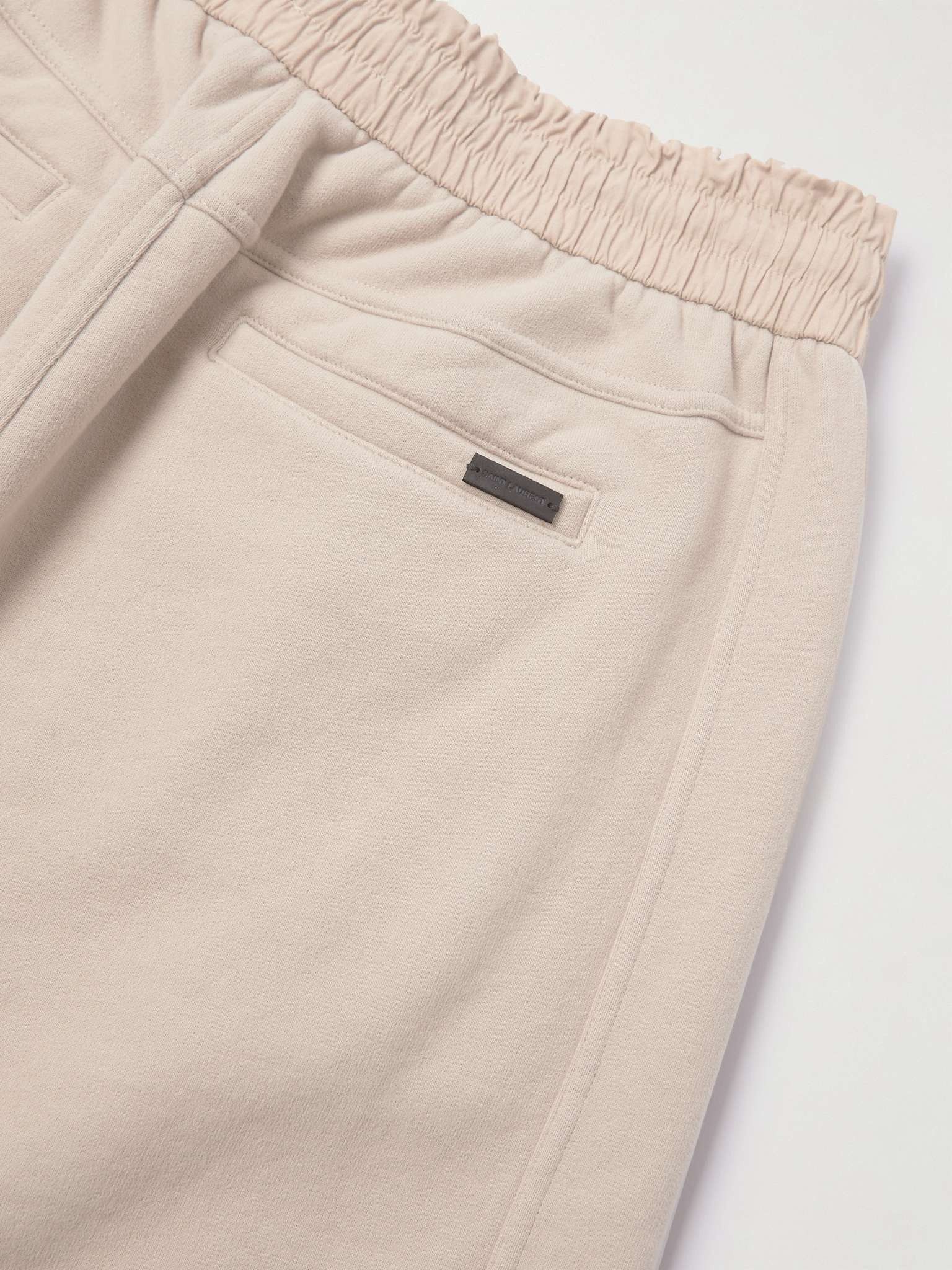 Saint Laurent Paris o1s1wg110325 730493 Bermuda Short in Fleece in Beige Size US 28 / EU 44 - 5 Thumbnail