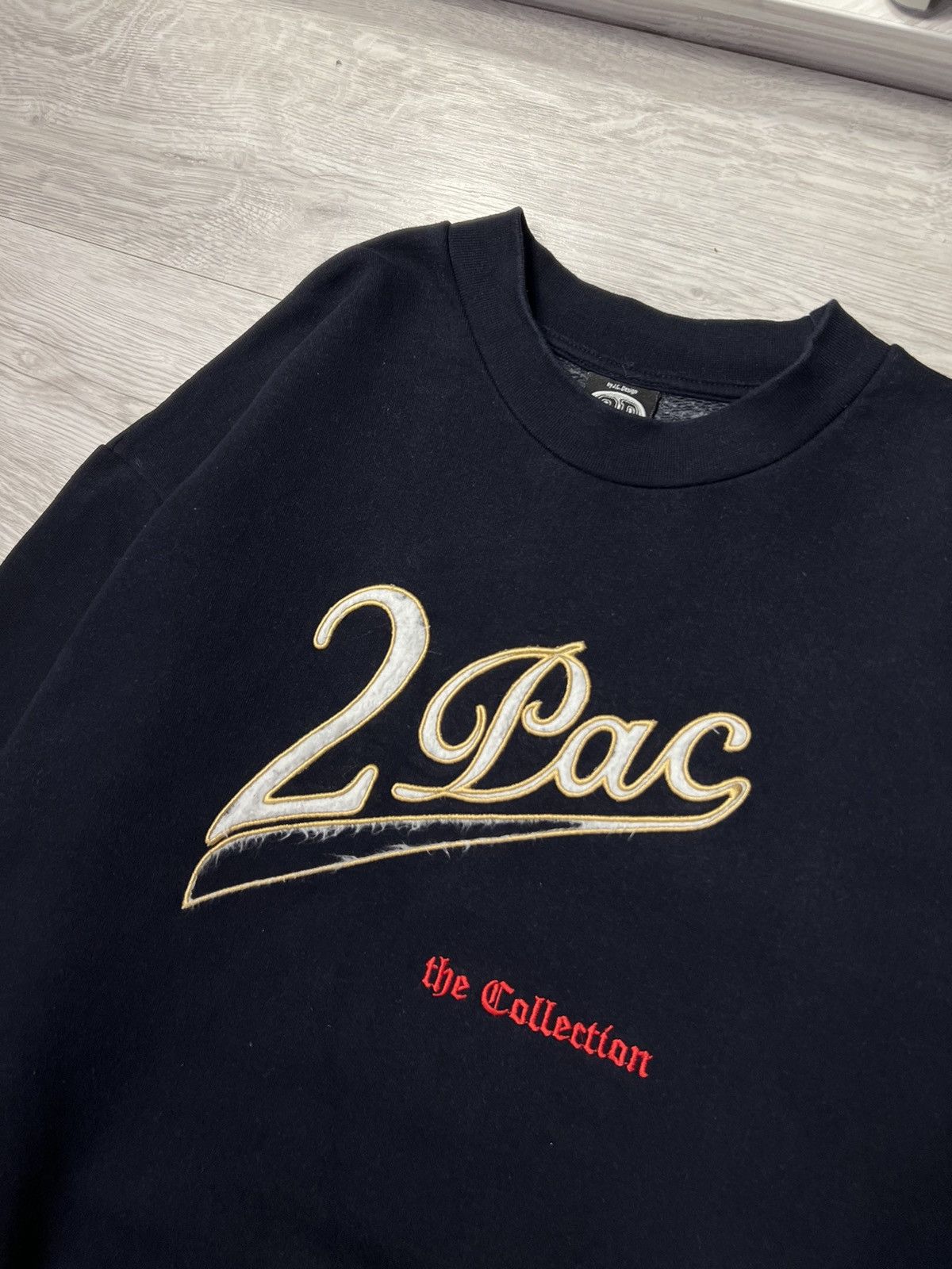 Rap Tees Rare Vintage 2PAC The Collection Sweatshirt Big Logo Size US XL / EU 56 / 4 - 2 Thumbnail