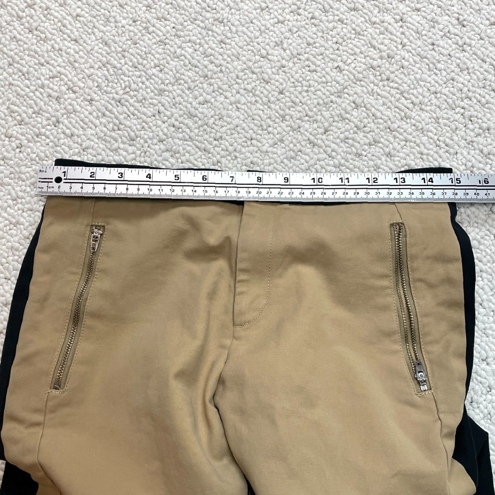 Banana Republic Banana Republic Pants Womens 4 Black Ankle Skinny Pockets Zip 30x27.5 Size 27" / US 4 / IT 40 - 5 Thumbnail