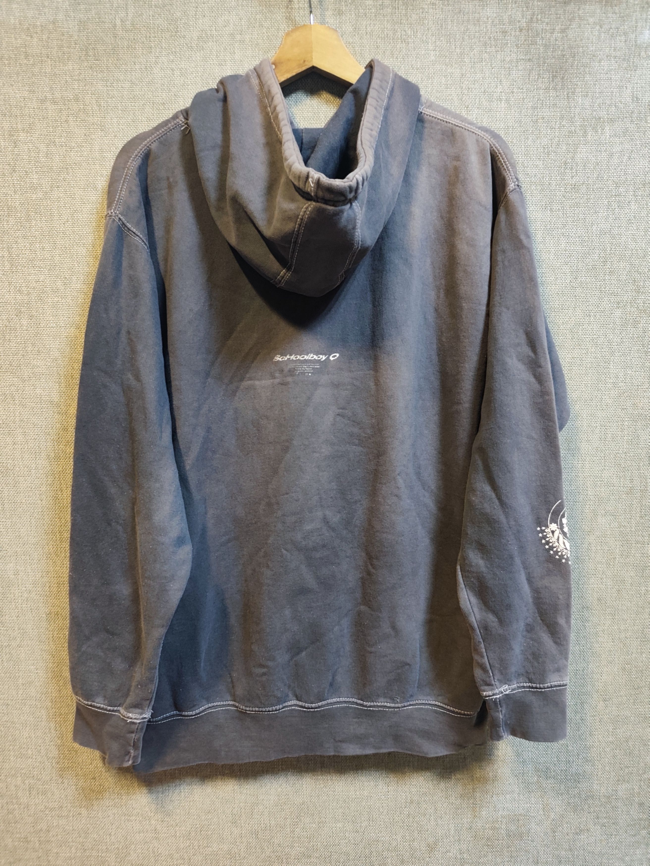 Kendrick Lamar Schoolboy Q Crash Talk Distressed Hoodie Size US M / EU 48-50 / 2 - 2 Thumbnail