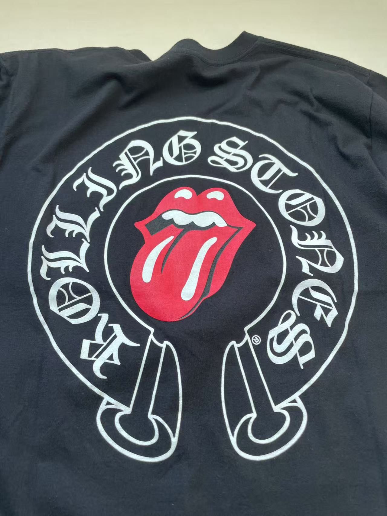 Chrome Hearts Chrome Hearts Rolling Stone Short Sleeve T-Shirt Tee Size US L / EU 52-54 / 3 - 6 Thumbnail