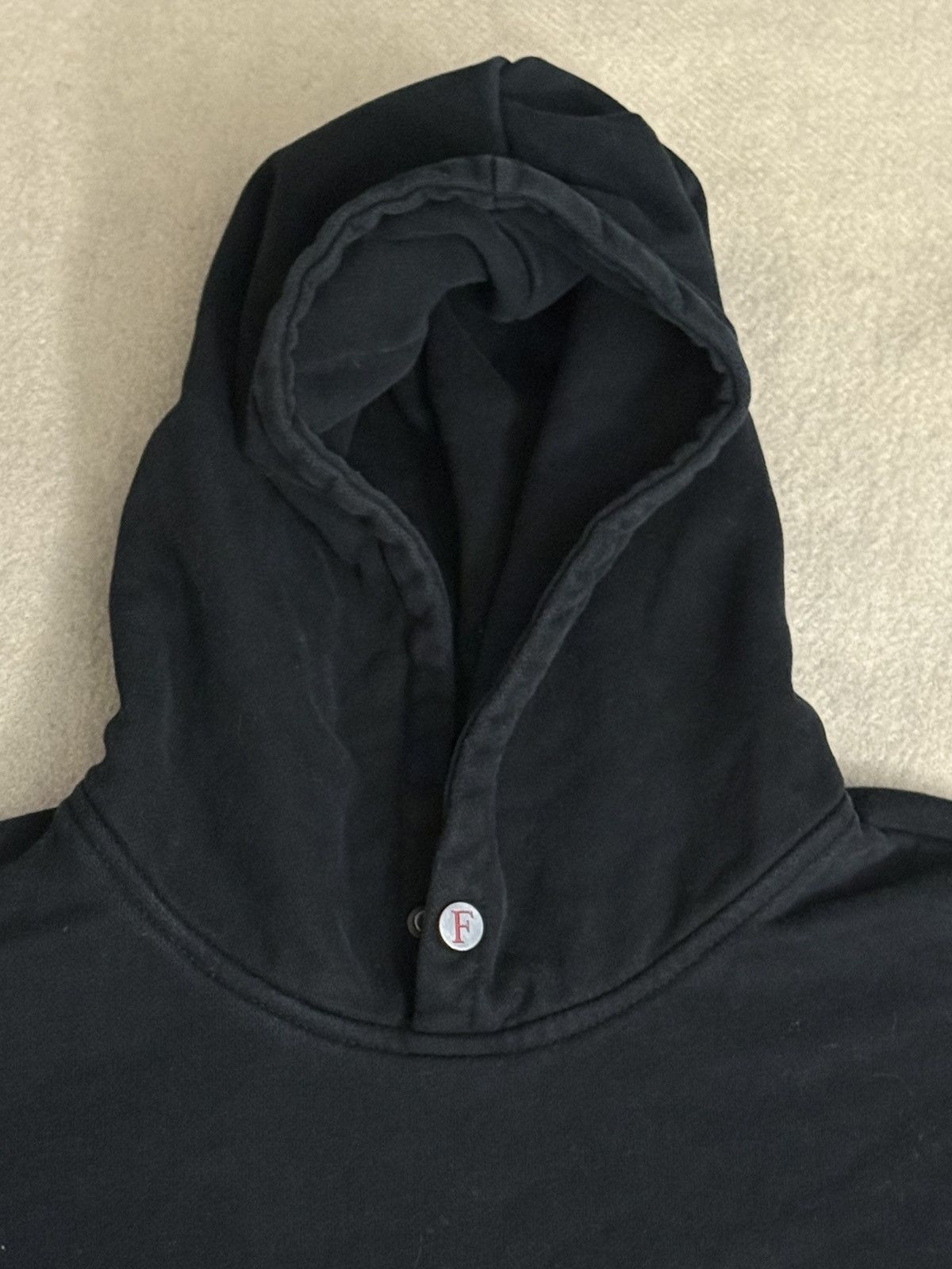 Fugazi 2025 Fugazi Trevor Gorji Runway Boxy Cropped Hoodie Medium Size US M / EU 48-50 / 2 - 6 Thumbnail