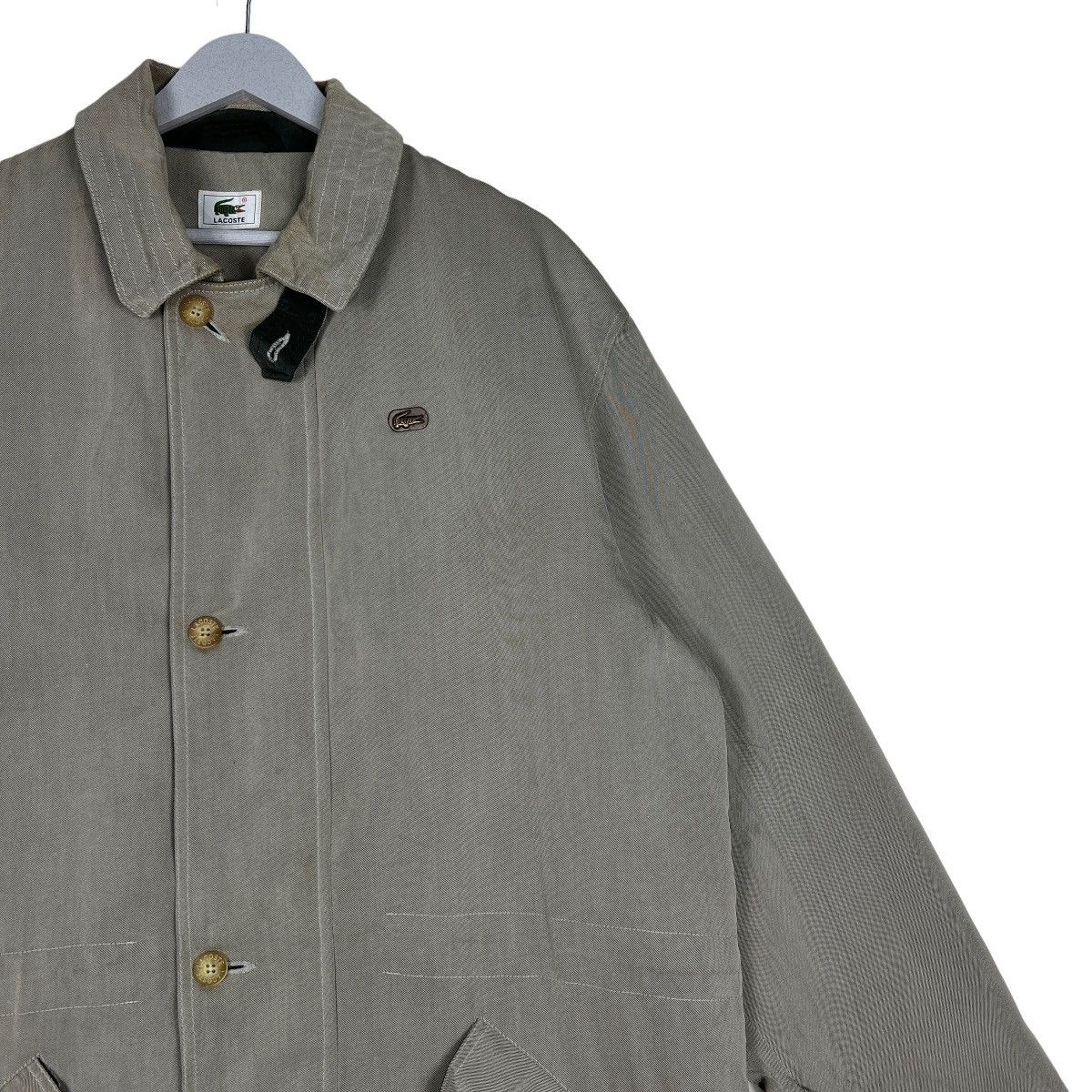 Lacoste 🔥 LACOSTE ZIP UP COAT LONG JACKET Size US L / EU 52-54 / 3 - 7 Thumbnail