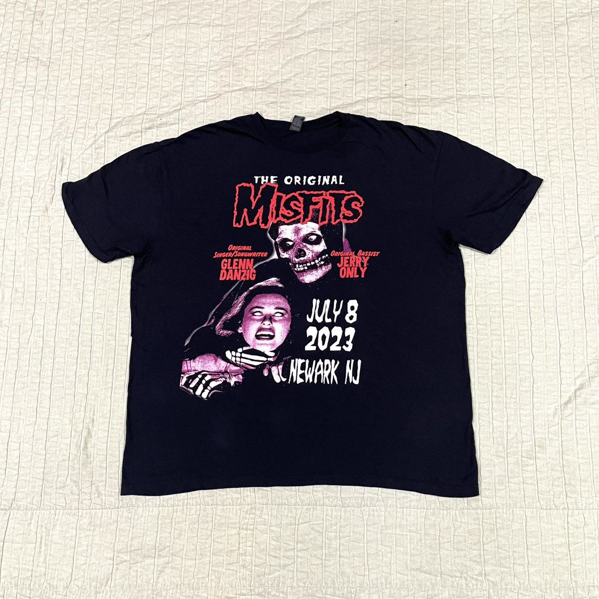 Band Tees The Original Misfits Rare T Shirt Size US XL / EU 56 / 4 - 2 Thumbnail