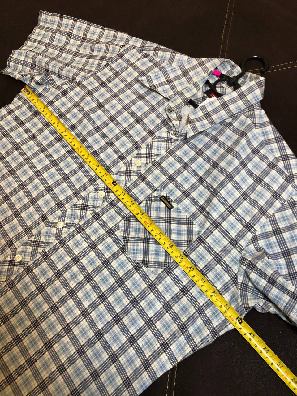 Diesel Diesel Shirt Men's Short Sleeve Patterned Check Pockets Size US XL / EU 56 / 4 - 6 Thumbnail