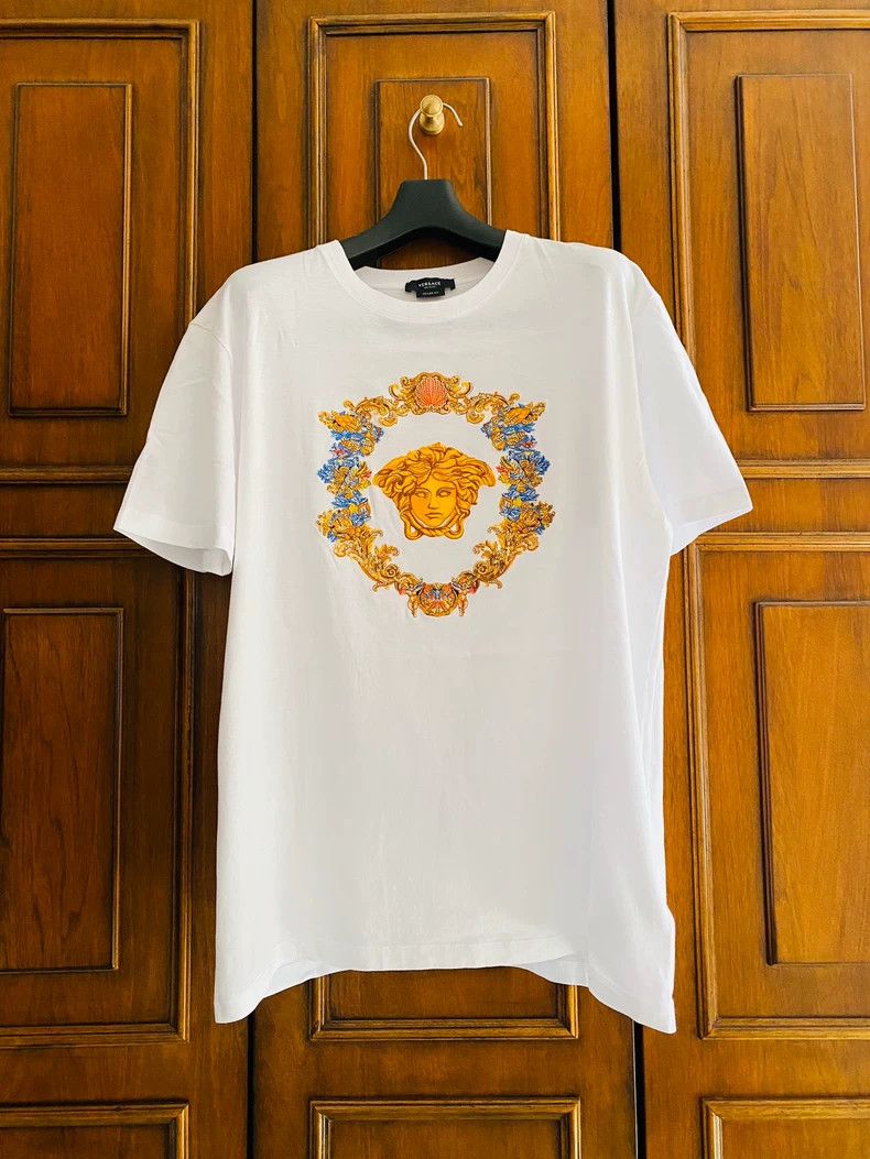 Versace Versace Mainline genuine short-sleeved T-shirt Size US XXL / EU 58 / 5 - 1 Thumbnail