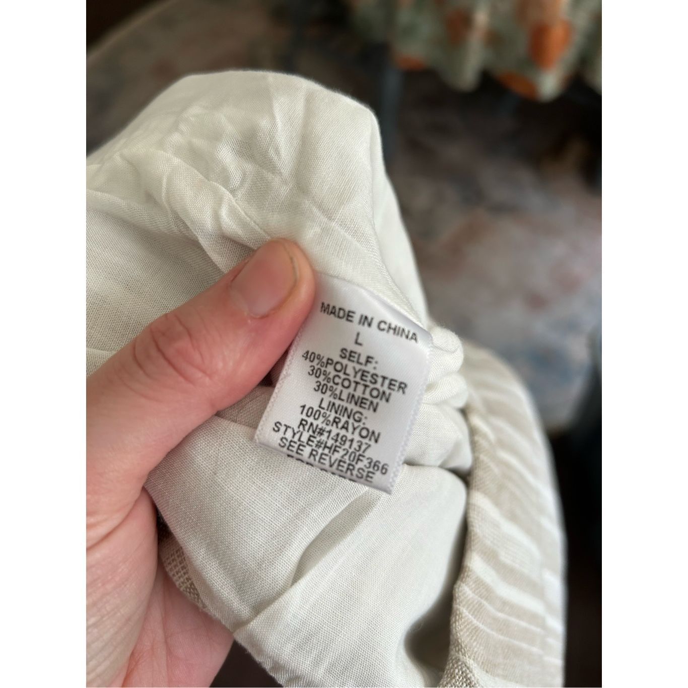 Raw State ALTAR'D STATE White Tan Stripe Ruffle Button Mini Skirt, Siz Size 34" / US 12 / IT 48 - 9 Thumbnail
