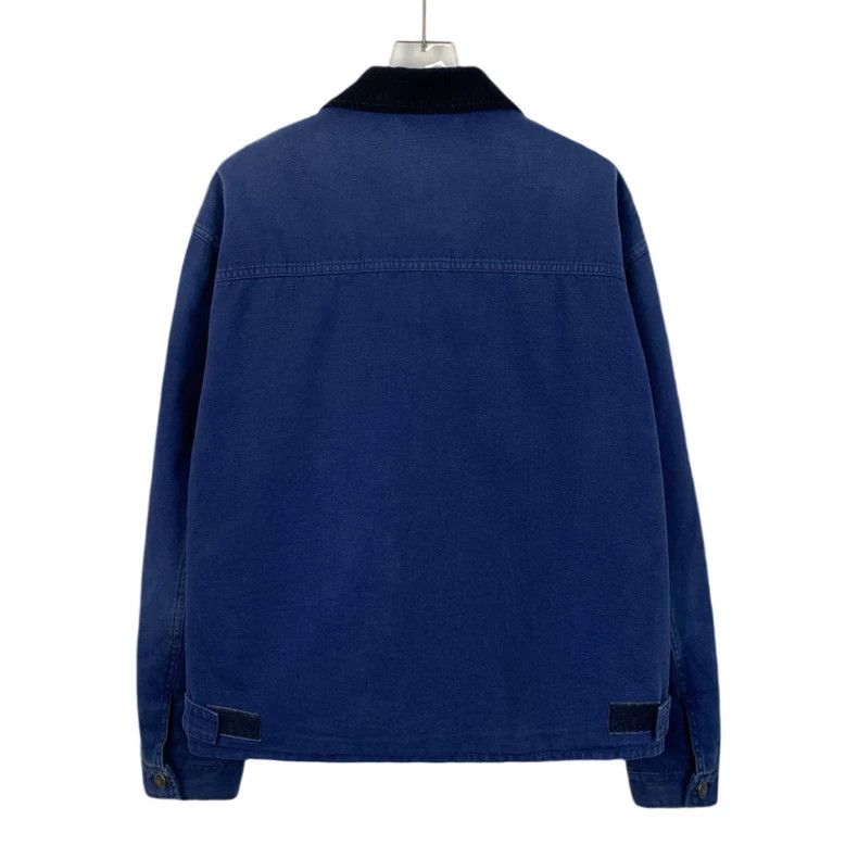 Gucci Gucci Dark blue inner old flower multi-pocket cotton lapel Size US M / EU 48-50 / 2 - 2 Thumbnail