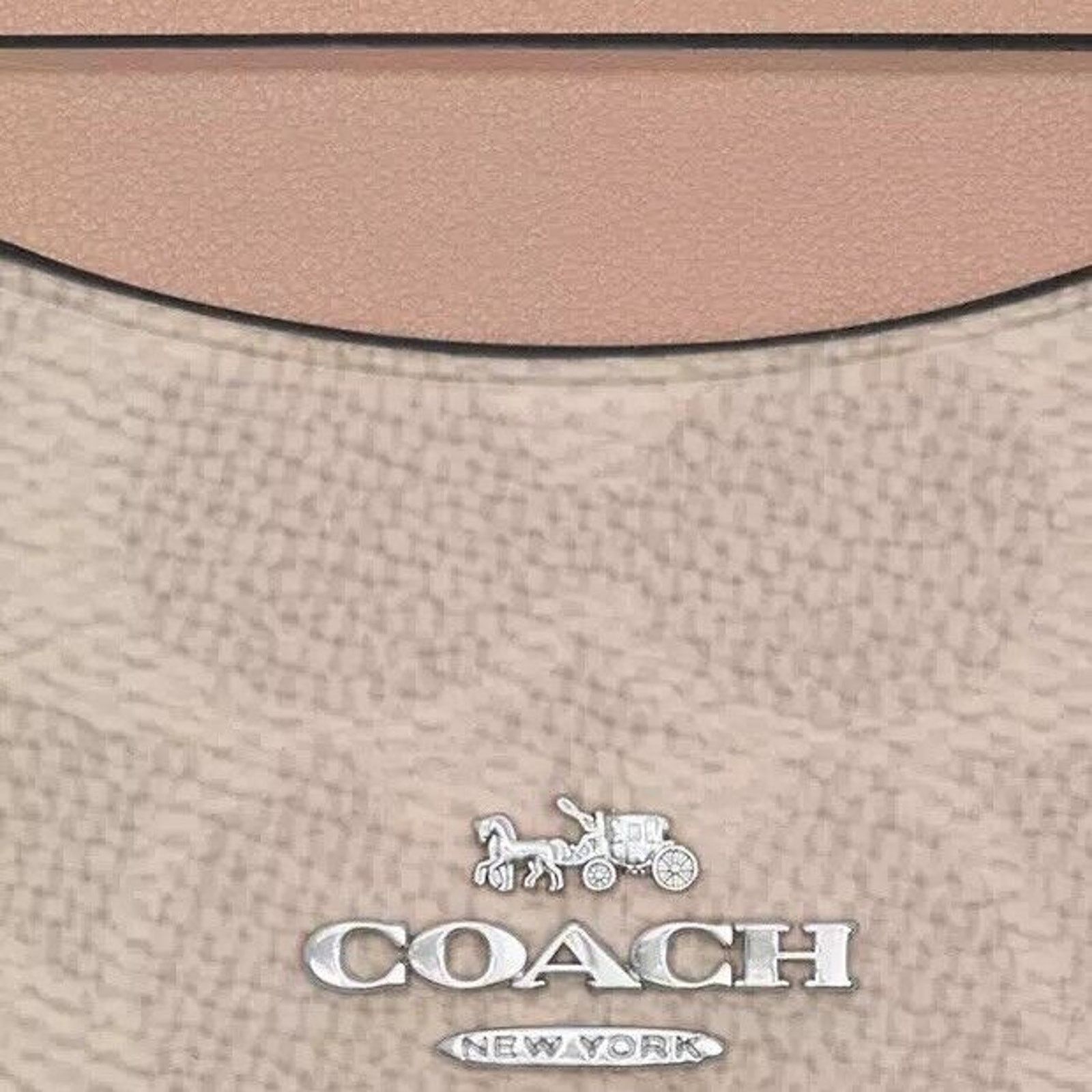 Coach NWT Coach Slim Id Card Case Silver/Sand/Taupe cz286 Size ONE SIZE - 5 Thumbnail