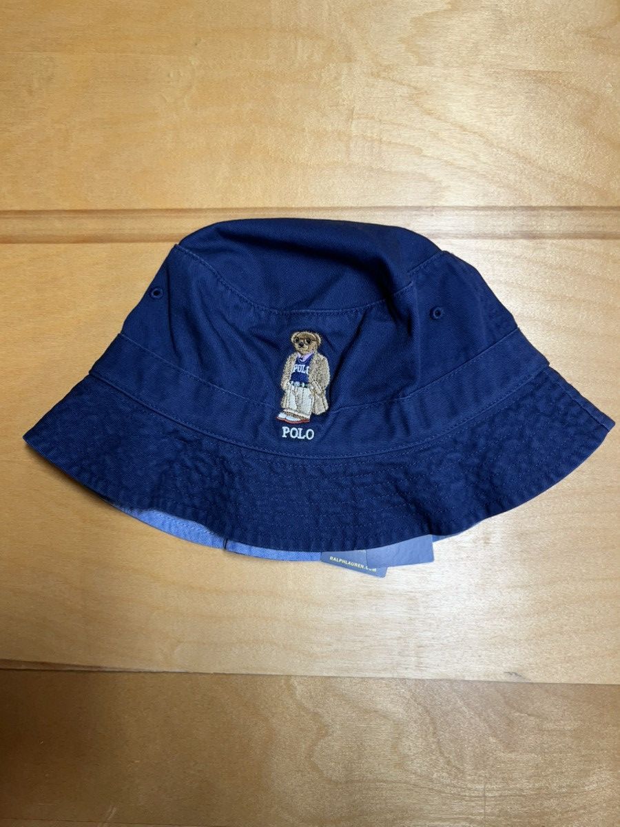 Polo Ralph Lauren Polo Bear Twill Bucket Hat L-XL Size ONE SIZE - 1 Thumbnail