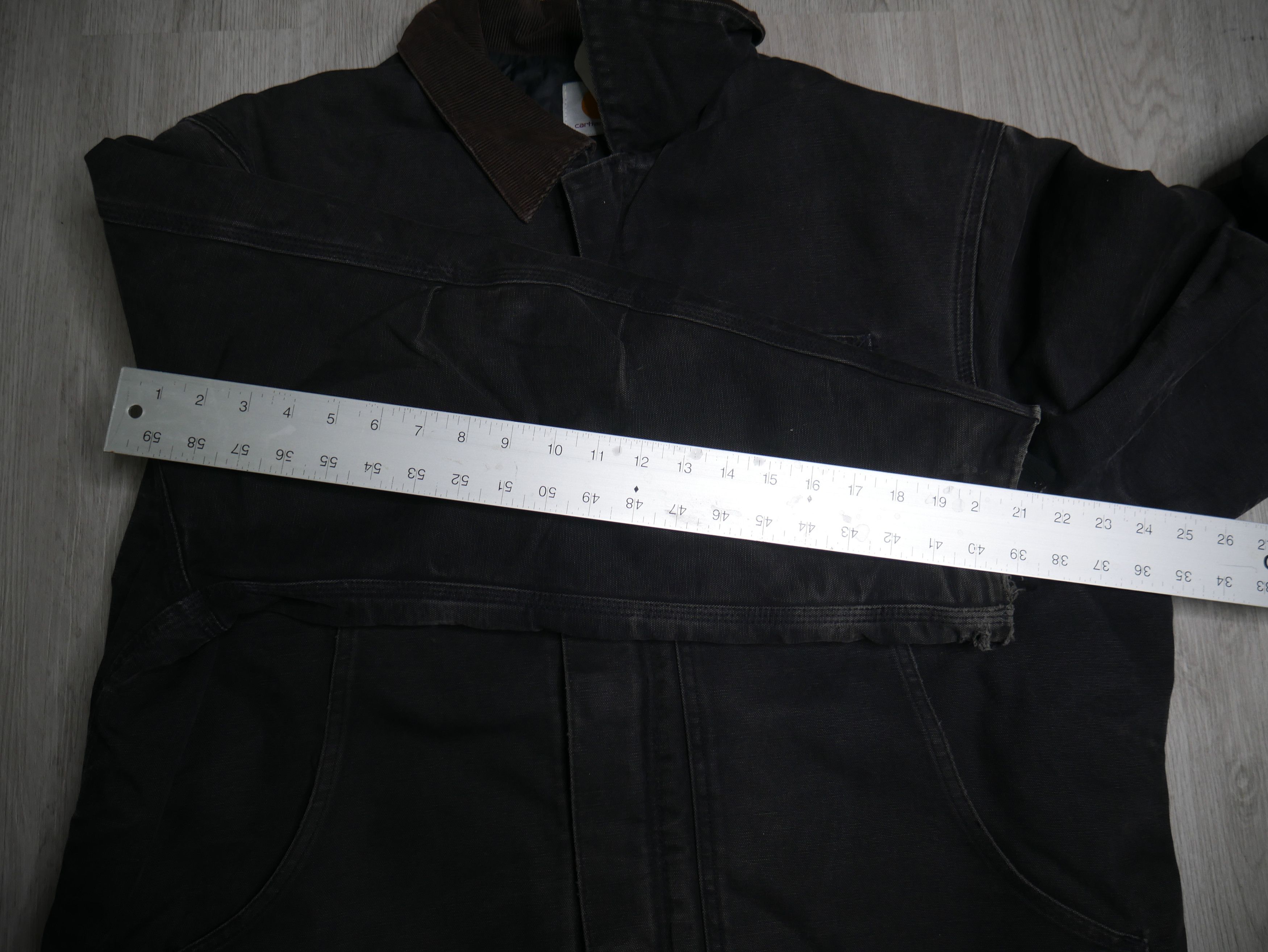 Carhartt Carhartt Detroit Jacket XL Faded Thrashed Cuffs Size US XL / EU 56 / 4 - 8 Thumbnail