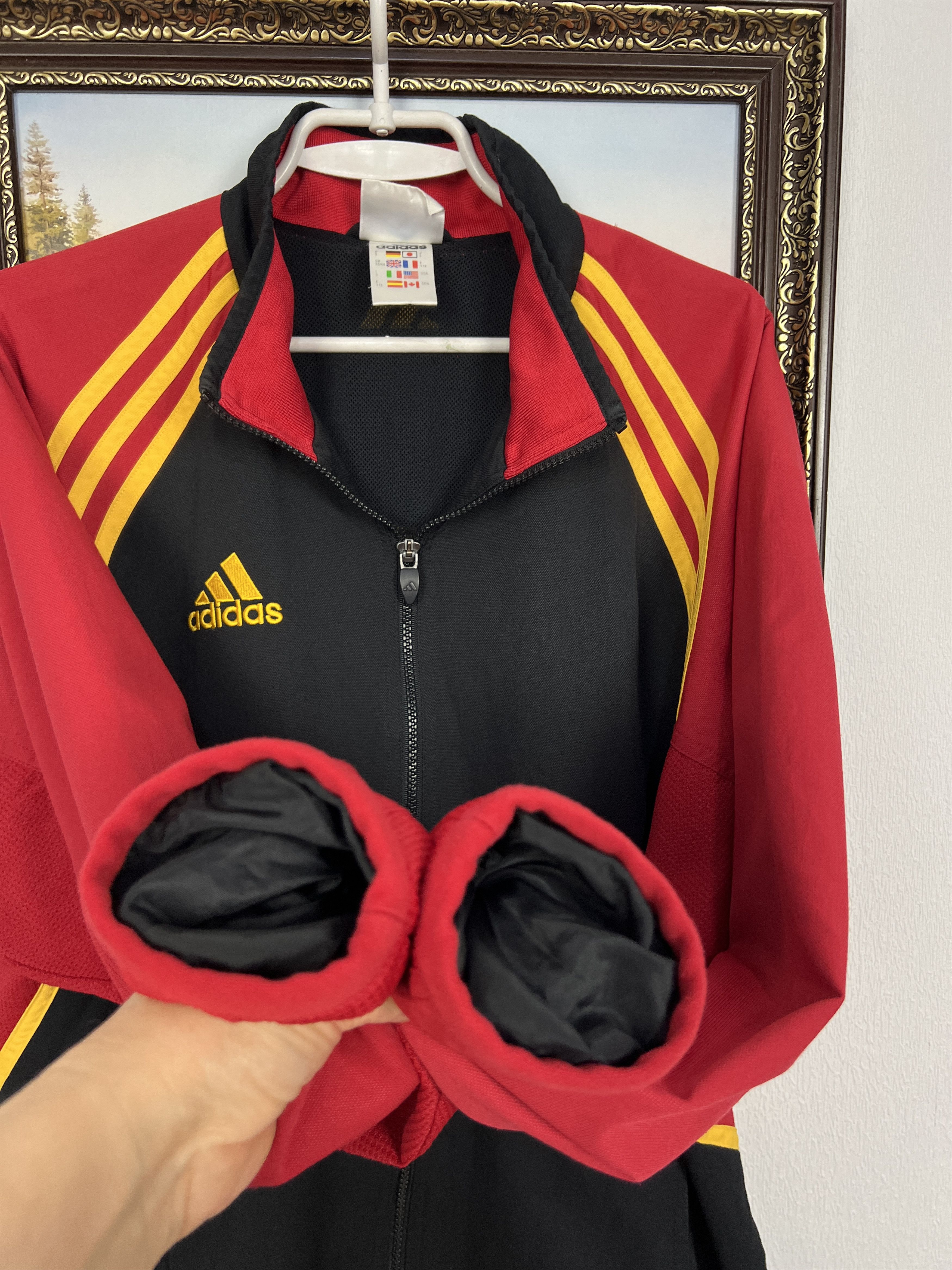 Adidas Vintage 90's Germany Deutschland Olympics Jacket Track Top Size US M / EU 48-50 / 2 - 7 Thumbnail