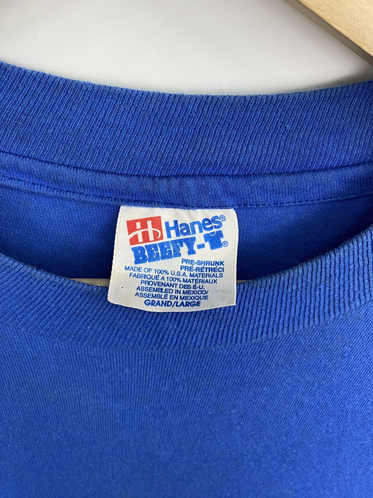 Hanes Vintage 1992 Charter The Love Album Peace Long Sleeve Y2K Size US L / EU 52-54 / 3 - 5 Thumbnail