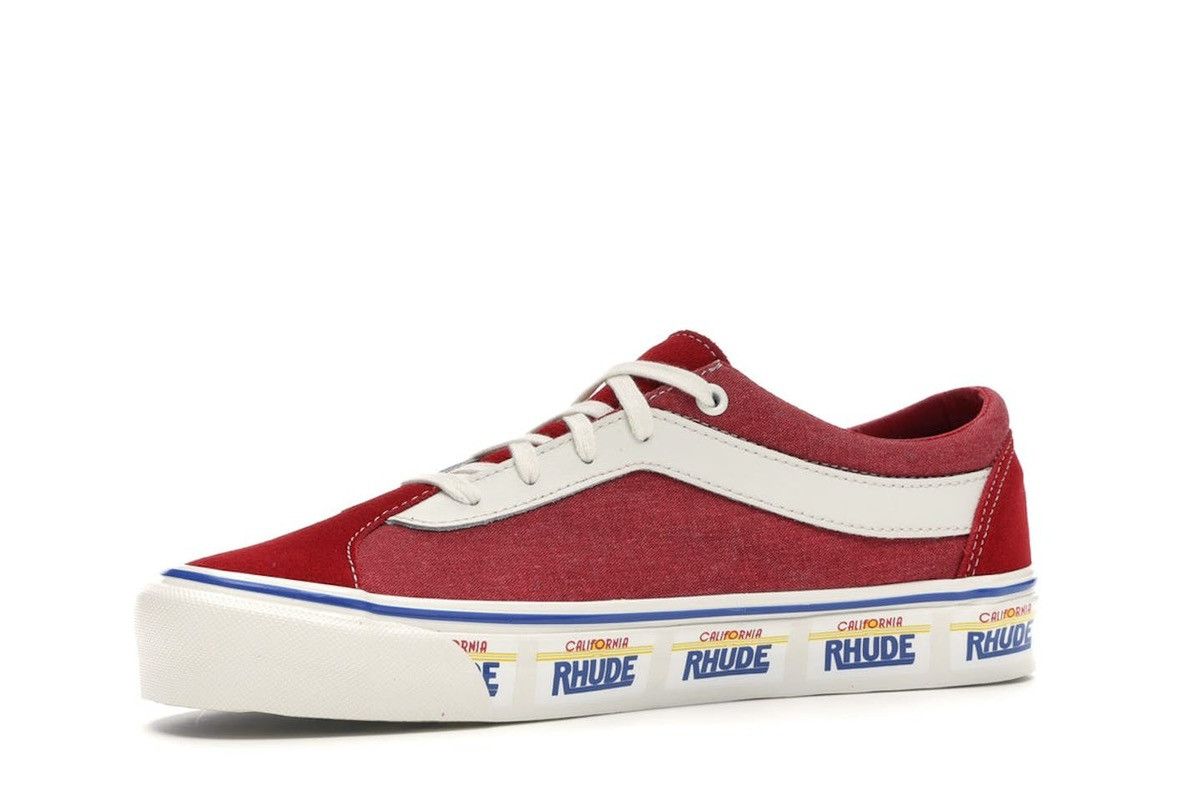 Rhude × Vans Vans x Rhude Bold Ni Sneakers – Racing Red – Size 9 Size US 9 / EU 42 - 1 Thumbnail