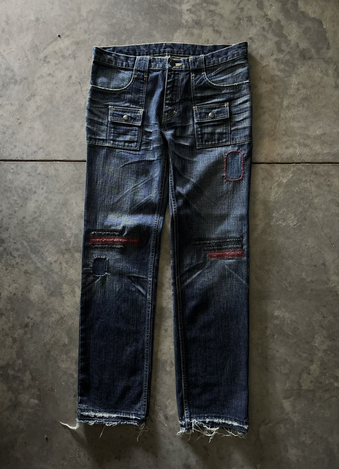 image of Number N Ine Nfs in Blue, Men's (Size 33)