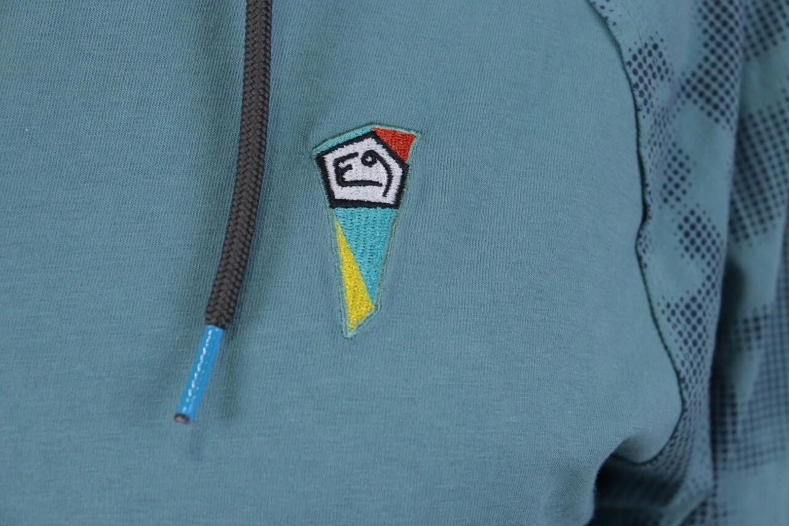 Designer E9 SQU-C Blue Outdoor Climbing Hoodie Sweater Size S Size S / US 4 / IT 40 - 5 Thumbnail
