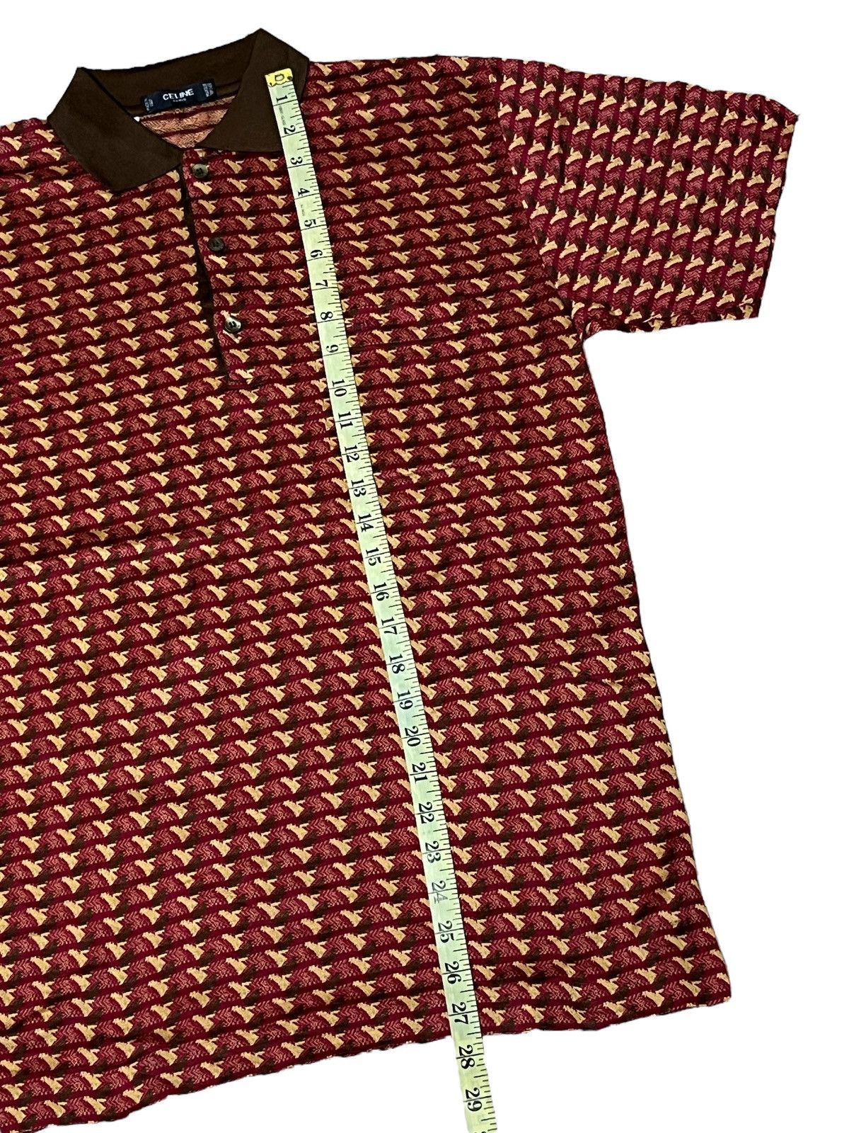 Celine NICE🔥VINTAGE CELINE PARIS POLO SHIRT Size US S / EU 44-46 / 1 - 12 Thumbnail