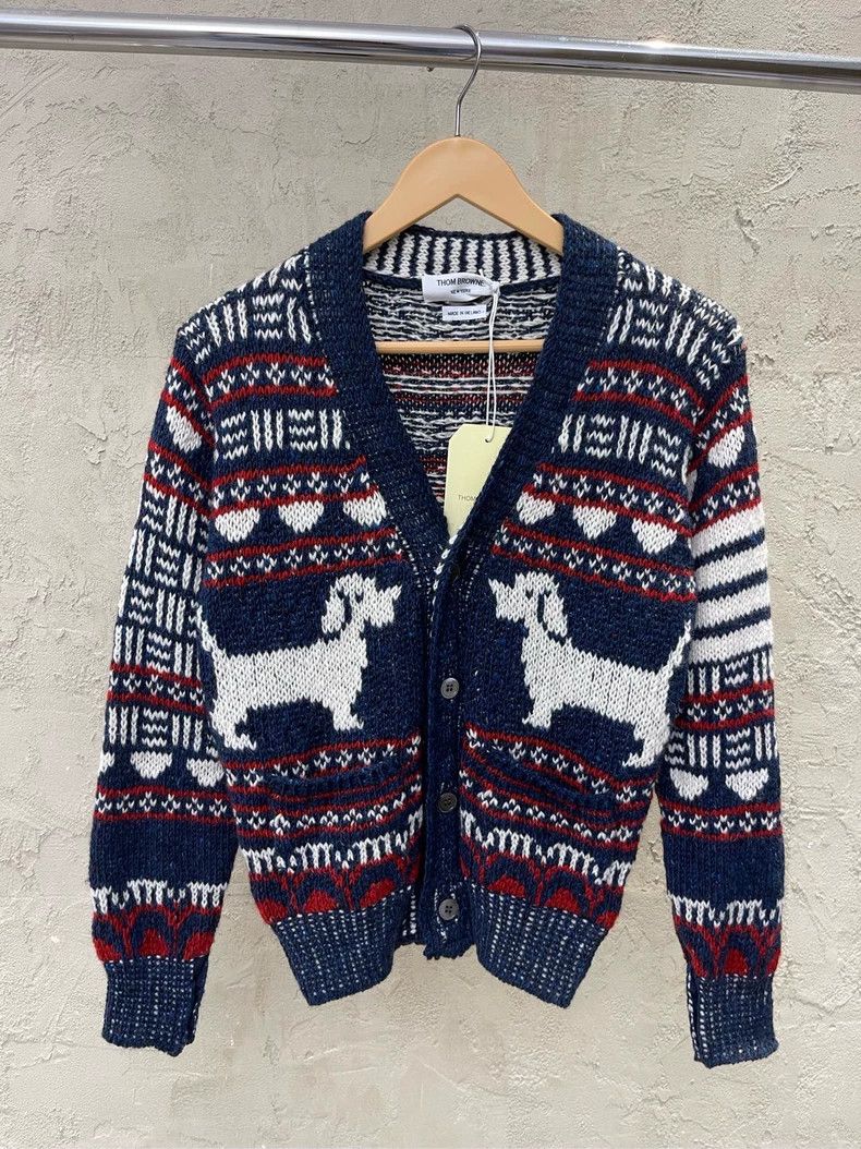 Thom Browne Thom Browne Dog sweater coat Size US XS / EU 42 / 0 - 5 Thumbnail