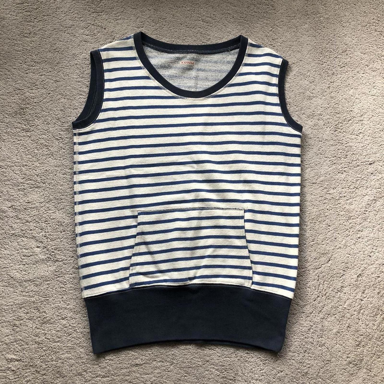 Kapital Kapital Striped Sweater Vest Size US M / EU 48-50 / 2 - 1 Thumbnail