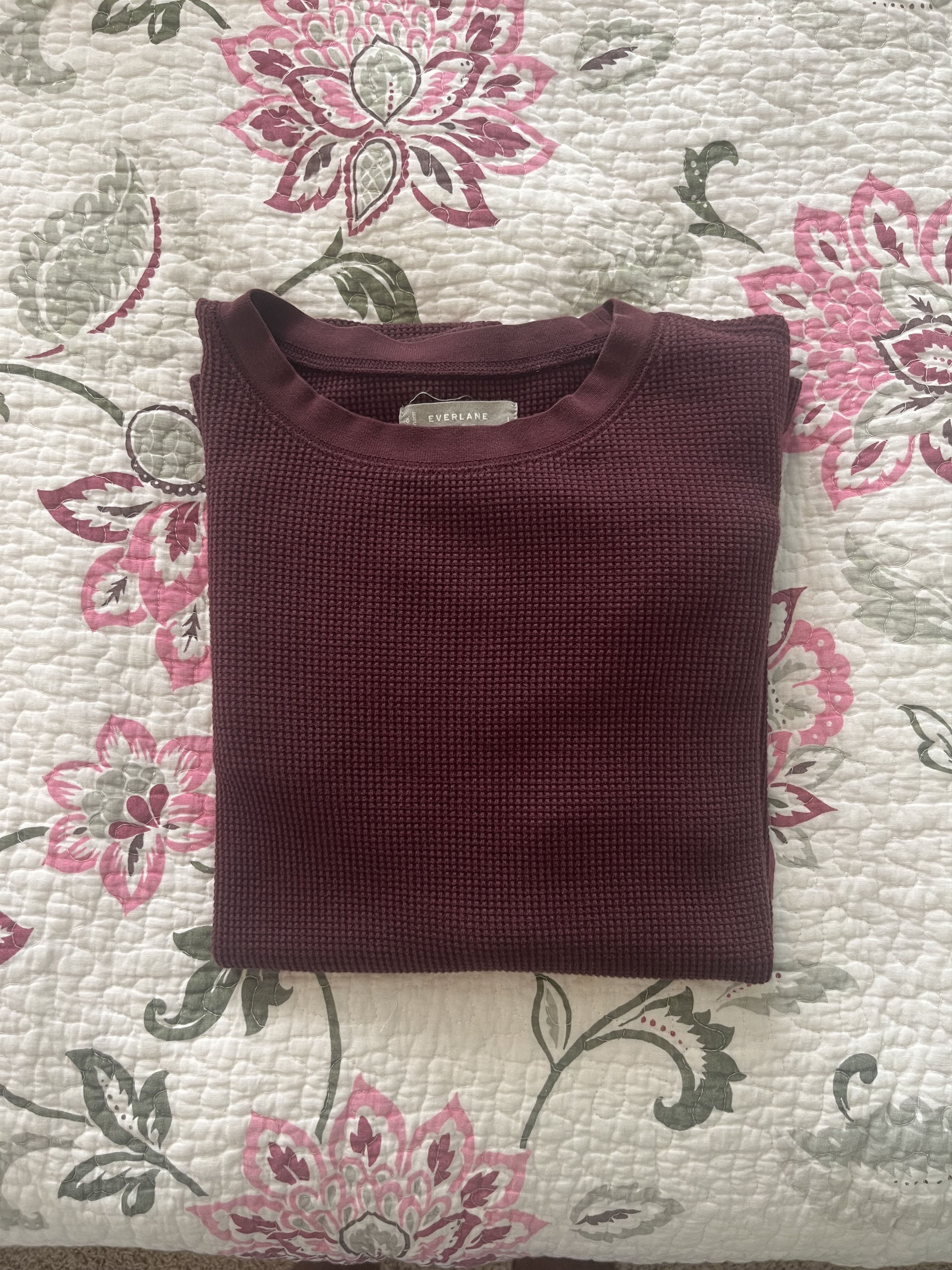 Everlane Longsleeve Waffle T-Shirt Size US L / EU 52-54 / 3 - 2 Thumbnail