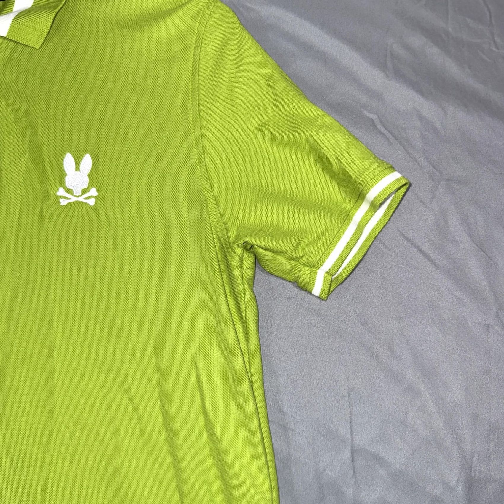 Psycho Bunny Psycho Bunny Polo Shirt Women’s 4 Green Cotton Embroidered Skull Logo Polo Shirt Women’s4 Green Embroidered Skull Logo Size S / US 4 / IT 40 - 5 Thumbnail