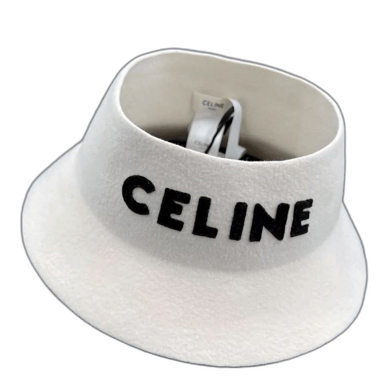 Celine Celine Embroidered Logo Fisherman Hat Size ONE SIZE - 1 Thumbnail