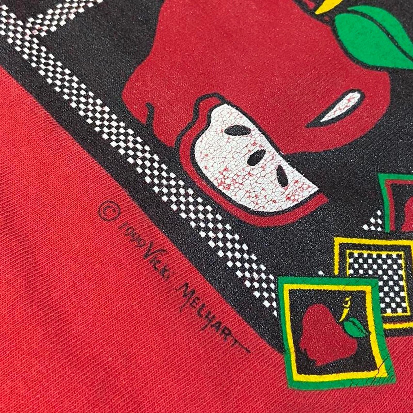 Fruit Of The Loom 90s red delta long sleeve Size US XXL / EU 58 / 5 - 3 Thumbnail