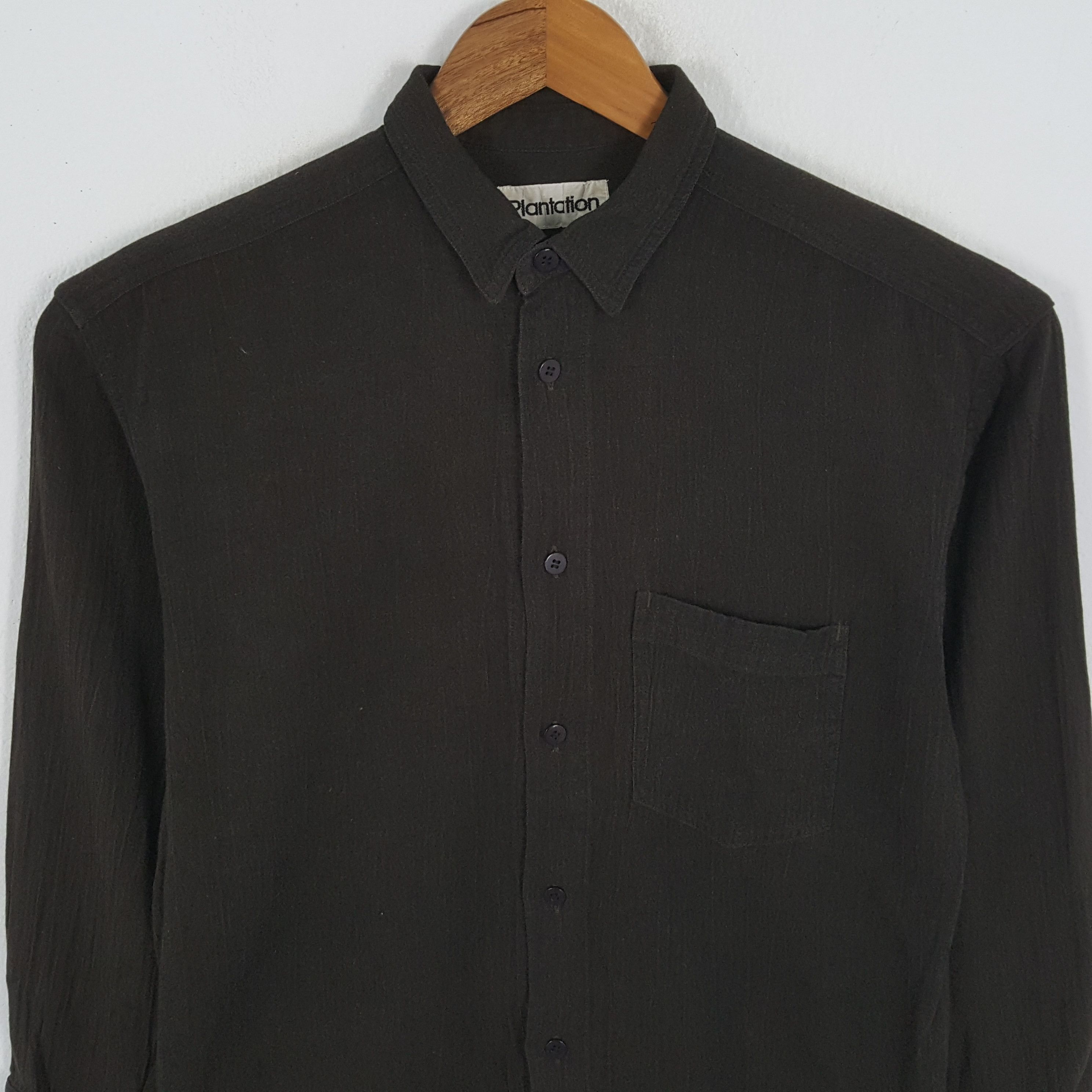 Issey Miyake × Japanese Brand × Vintage Vintage PLANTATION by ISSEY MIYAKE Japanese Brand Shirts Size US M / EU 48-50 / 2 - 2 Thumbnail