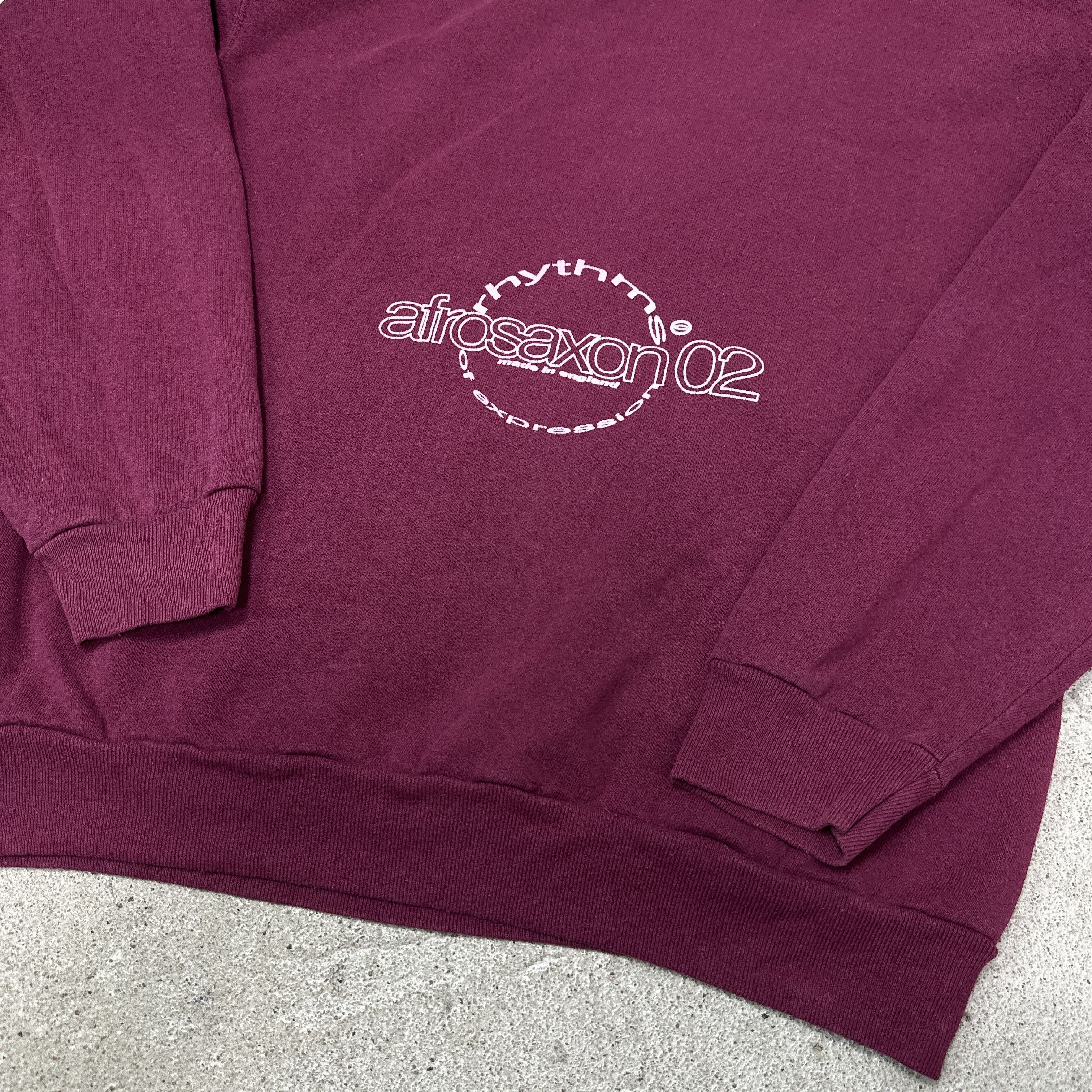 Vintage Vintage Streetwear Afrosaxon Hip-Hop Hoodie Y2K Size US M / EU 48-50 / 2 - 7 Thumbnail