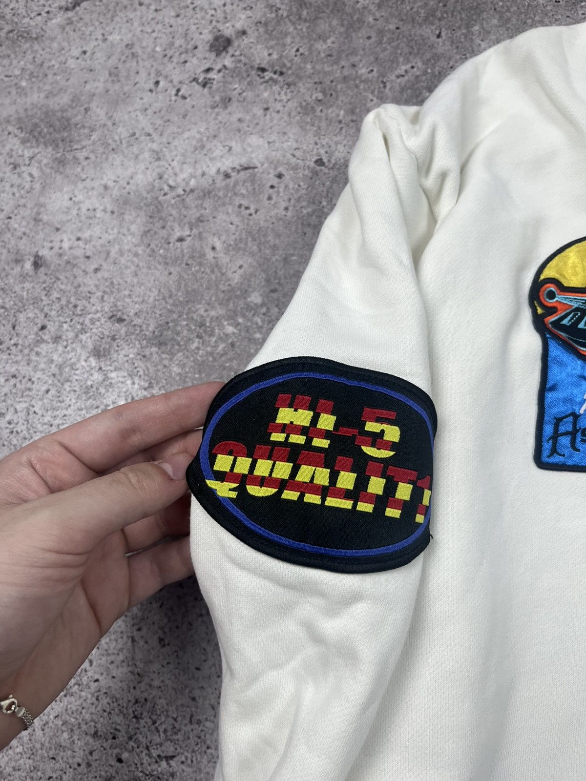 Designer × Diesel Diesel Hoodie White Size S Y2k Size US S / EU 44-46 / 1 - 4 Thumbnail
