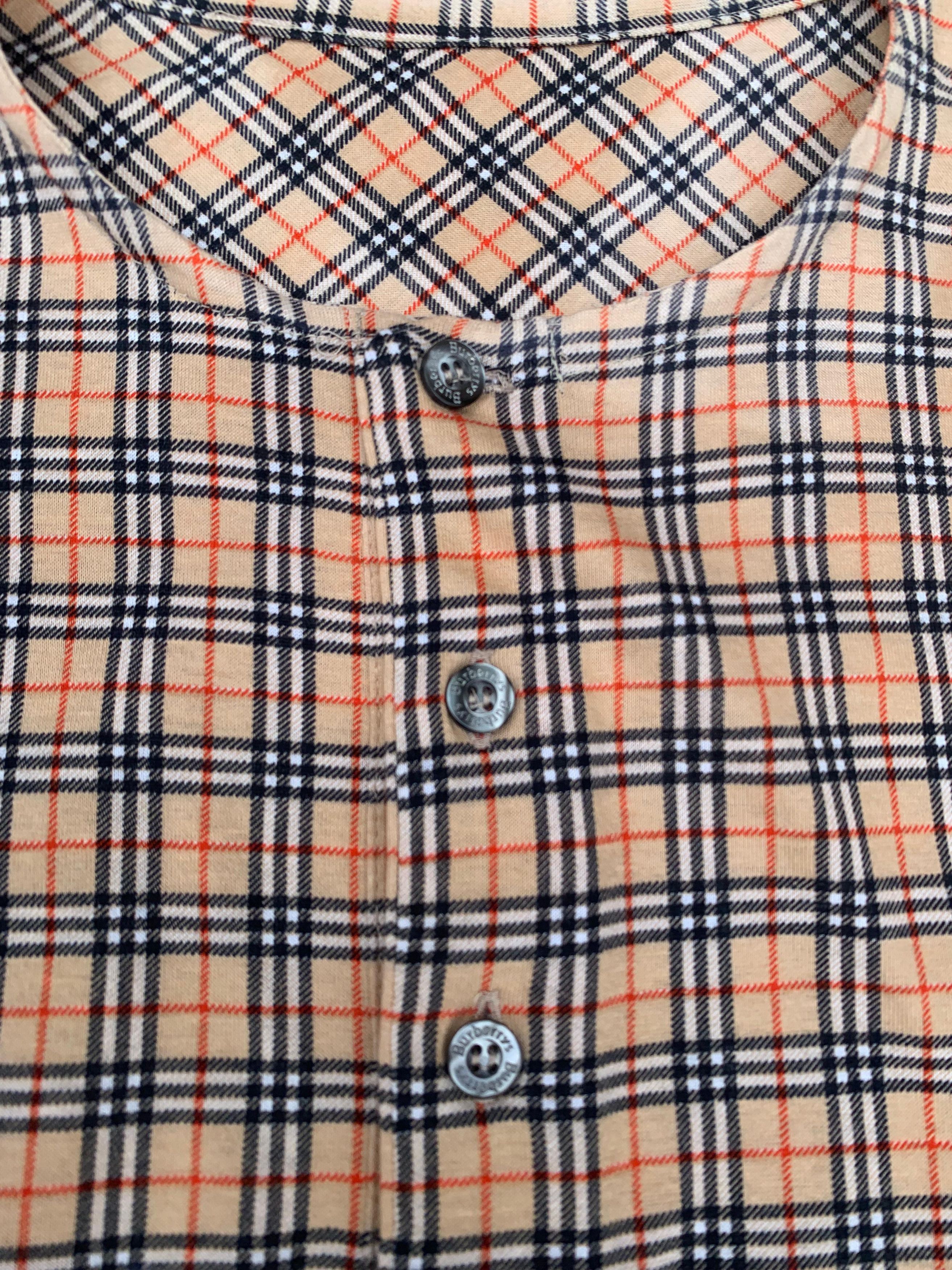 Burberry × Designer Burberry nova check t shirt Size US L / EU 52-54 / 3 - 4 Thumbnail