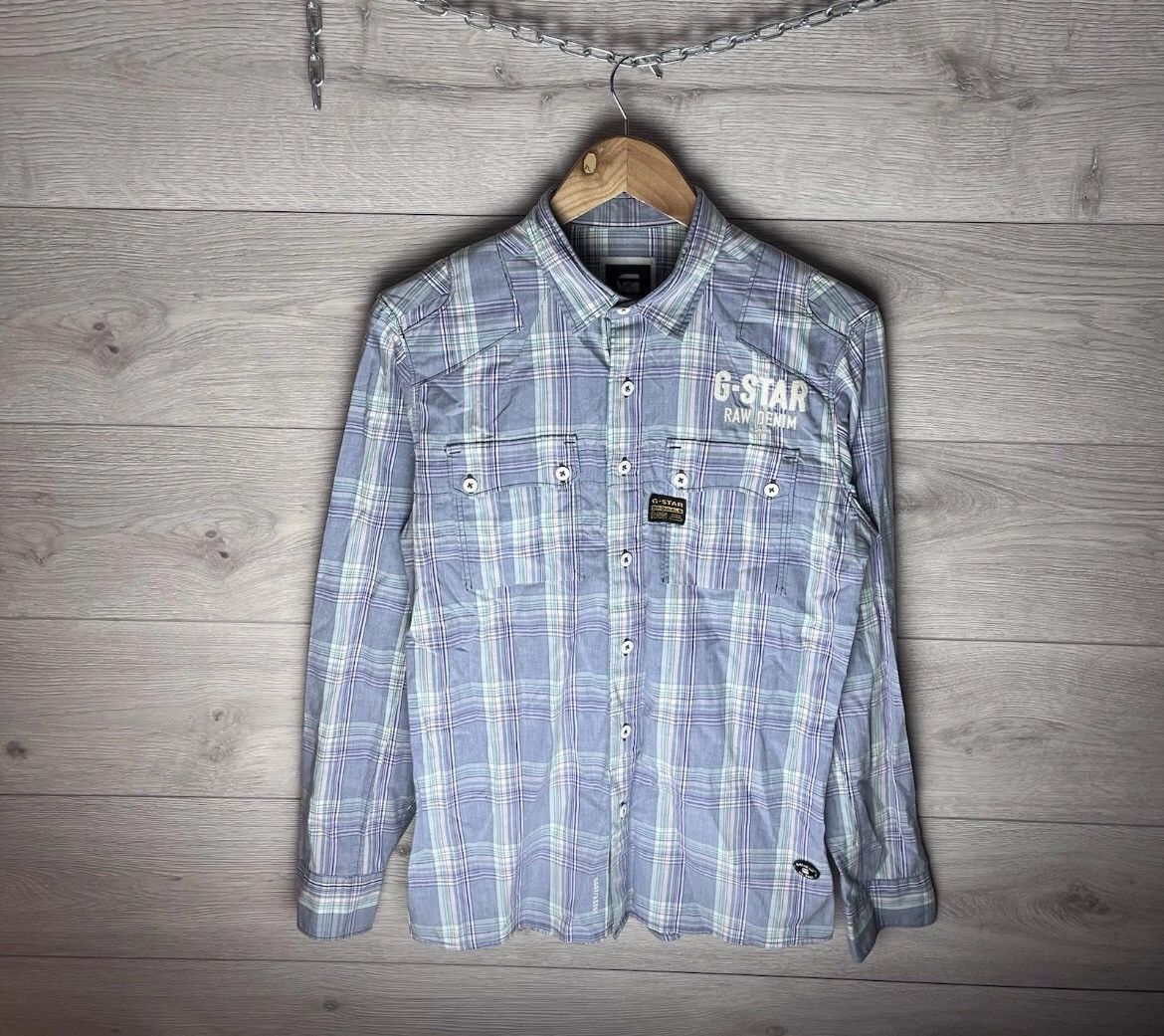 G-Star Mens shirt G-Star Raw size M vintage Size US M / EU 48-50 / 2 - 1 Thumbnail