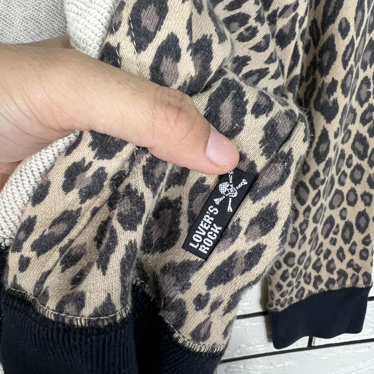 Super Lovers SUPER LOVERS Lovers Rock Cheetah Print Hoodies #4011-C182 Size M / US 6-8 / IT 42-44 - 7 Thumbnail