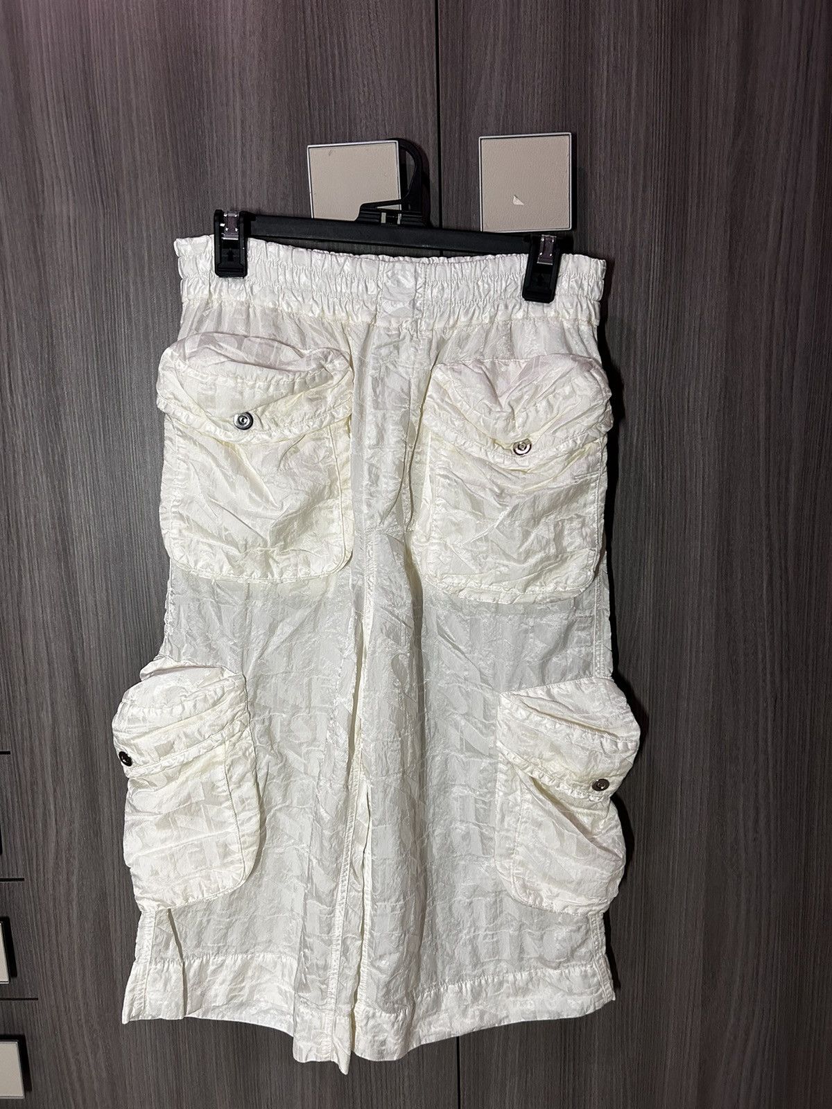 image of Sunnei White Bermuda Shorts, Men's (Size 29)