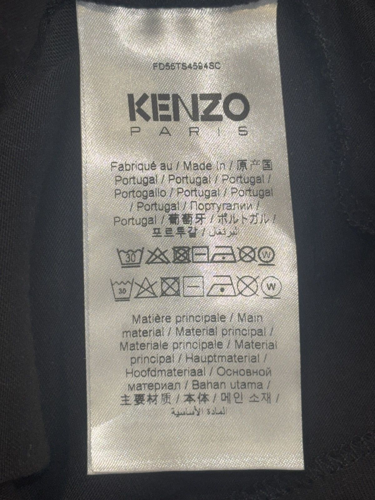Kenzo Kenzo Logo-Patch Crewneck T-Shirt Size US S / EU 44-46 / 1 - 4 Thumbnail