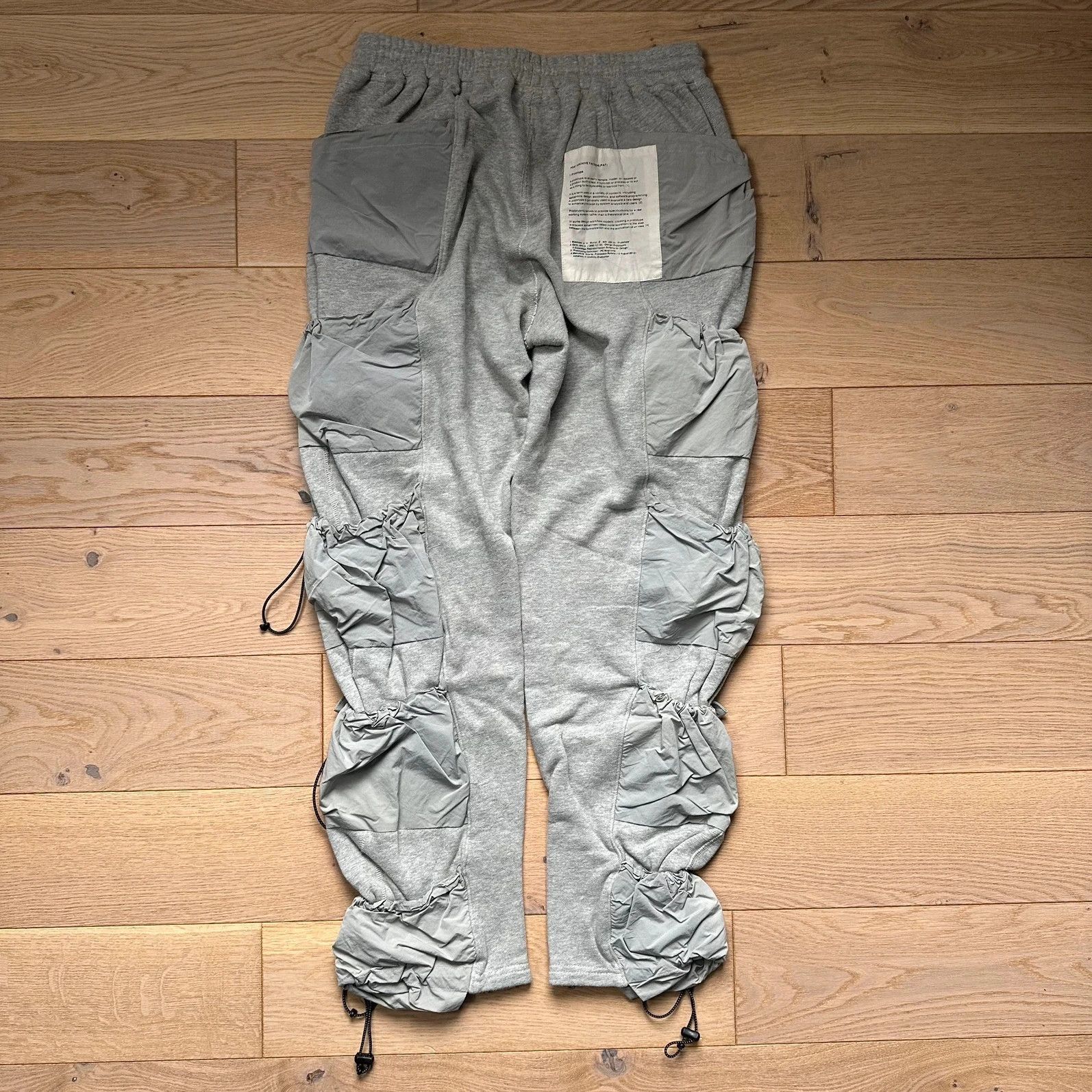 POST ARCHIVE FACTION (PAF) Sweatpant PAF Sample Unreleased Center Pocket Pant AW18 Size US 34 / EU 50 - 2 Thumbnail