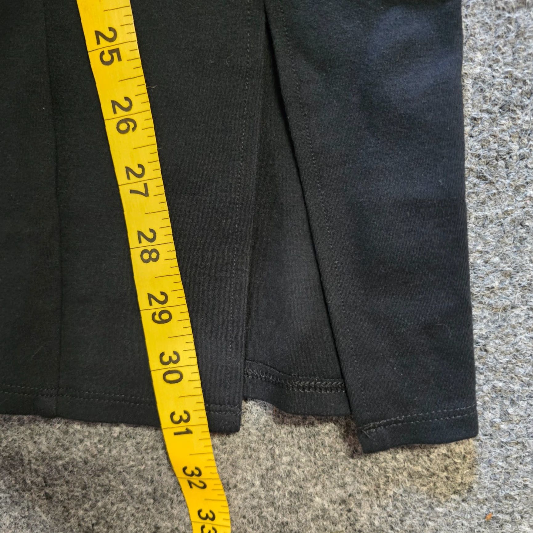 Abercrombie & Fitch Abercrombie & Fitch Pants Womens Size Small Black Flare Stretch Fitted Capsule Size 28" / US 6 / IT 42 - 6 Thumbnail