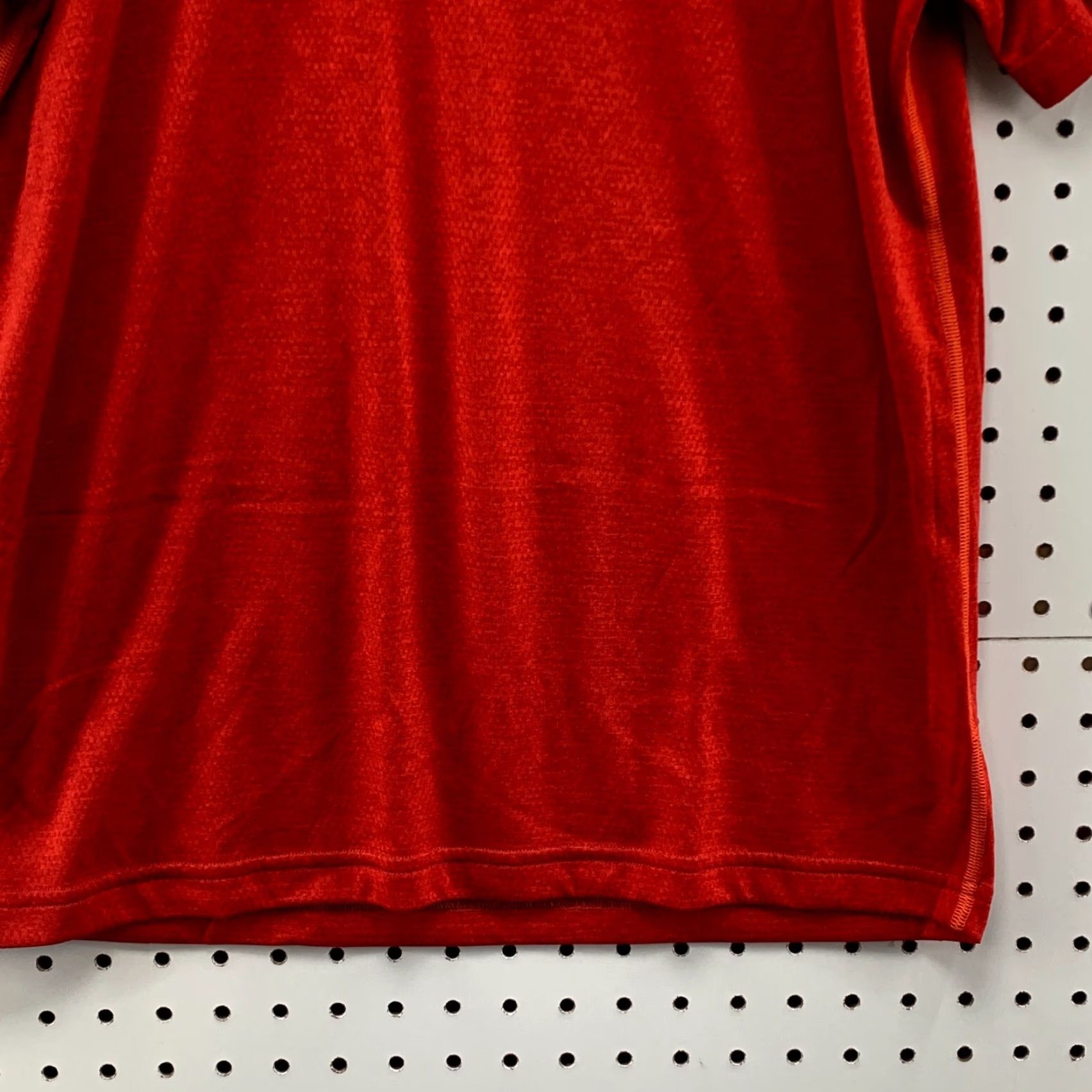 Adidas Adidas Red Short Sleeve T-Shirt Adult Size Small Logo Sports Activewear Mens Size US 29 - 7 Thumbnail