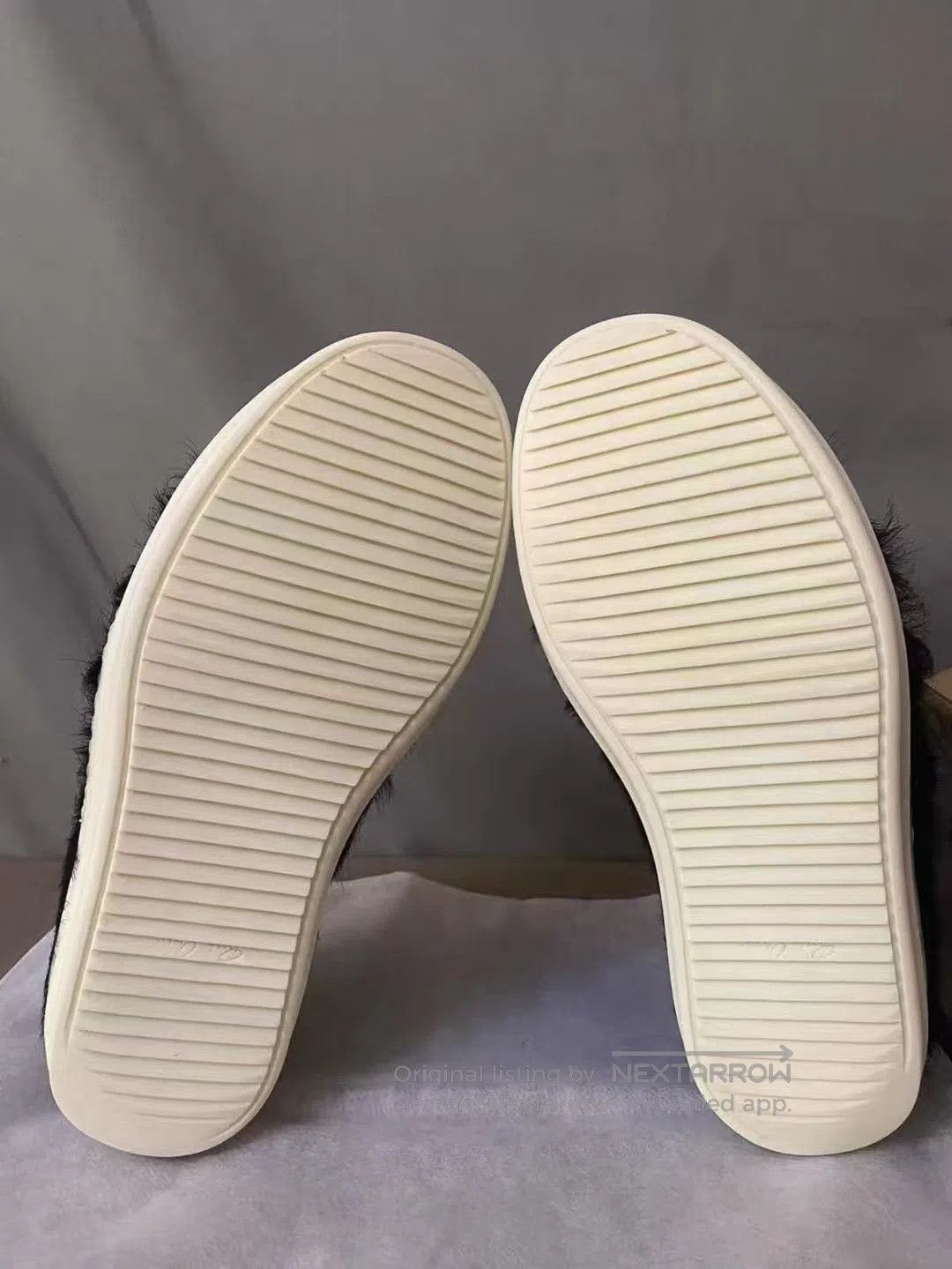 Rick Owens rick owens low-top fur sneakers size 40-yw. Size US 7 / EU 40 - 5 Thumbnail